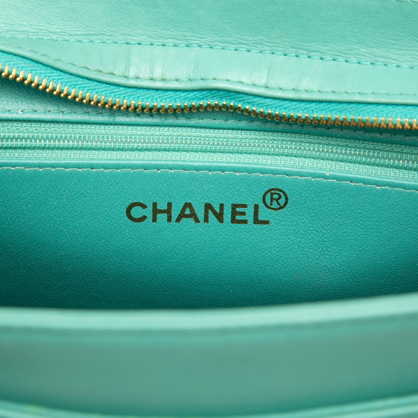 Chanel Lambskin Logo Tote