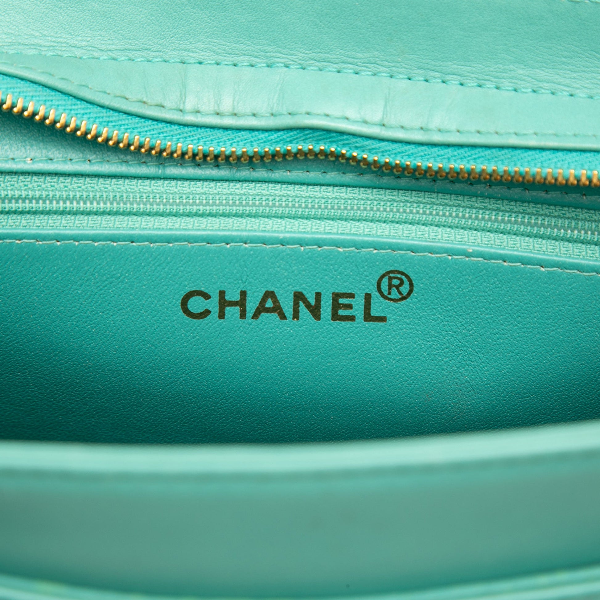 Chanel Lambskin Logo Tote