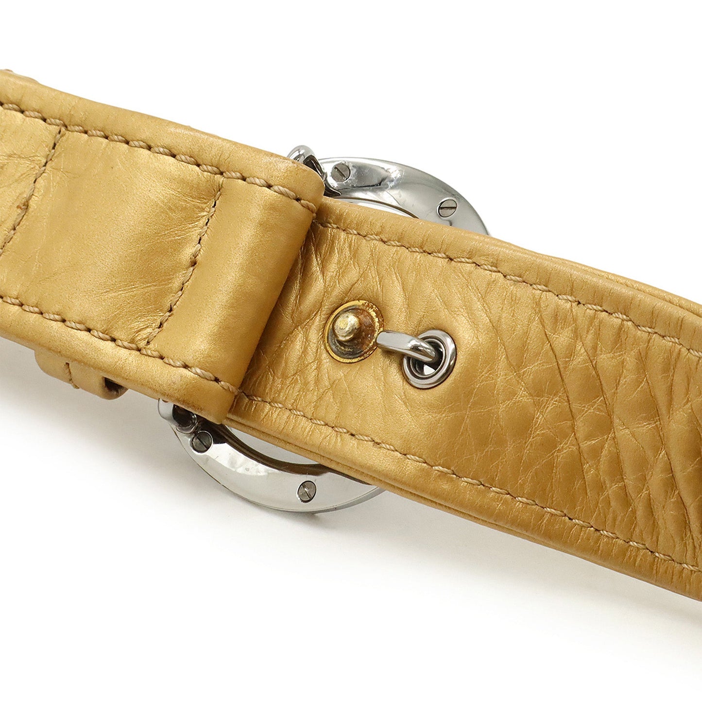 Chanel Quilted Aged Calfskin Vintage Ligne Messenger Flap