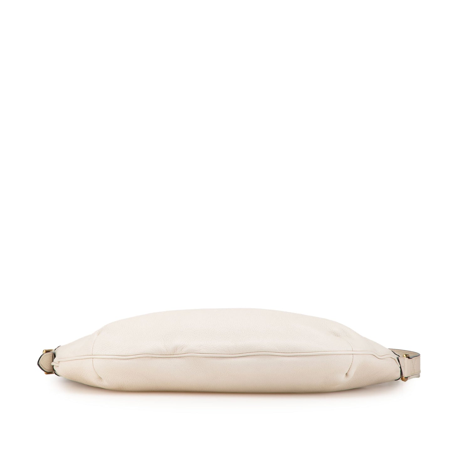 Gucci Leather Logo Half Moon Crossbody