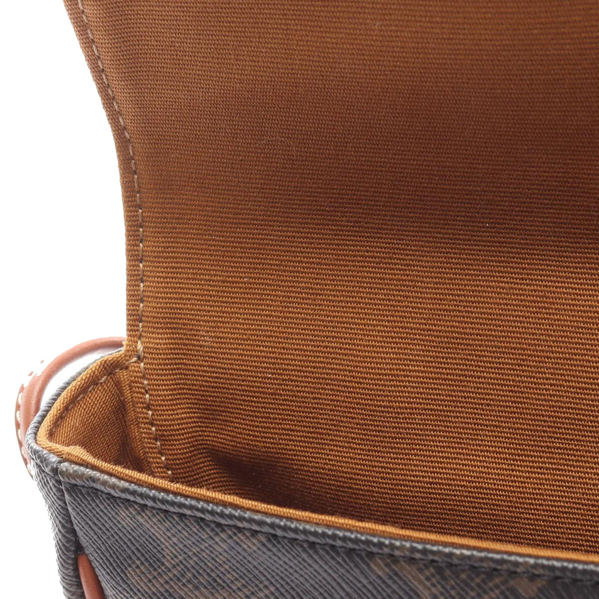 Celine Triomphe Coated Canvas Logo Triangle Crossbody