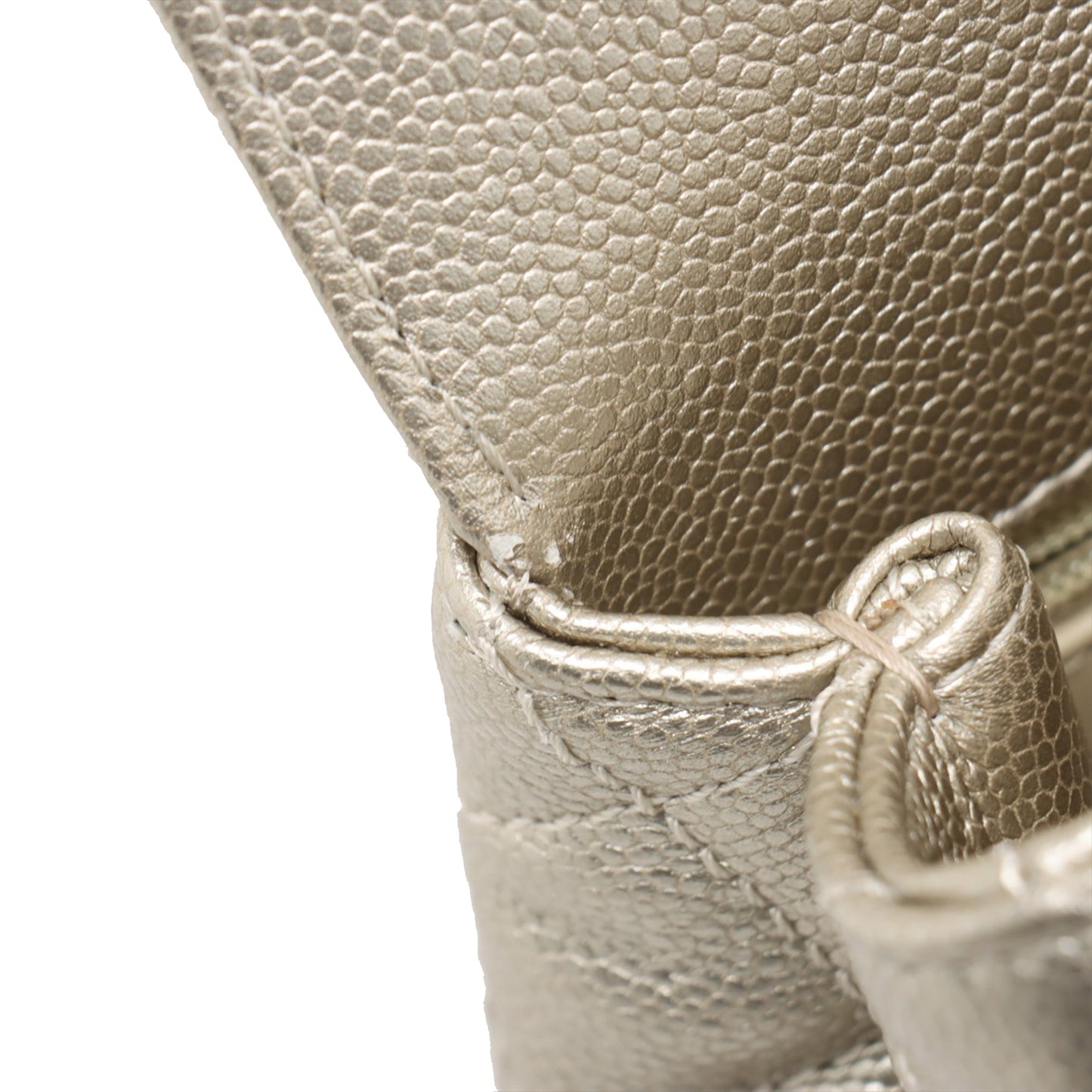 Chanel Mini Quilted Caviar Coco Top Handle Bag