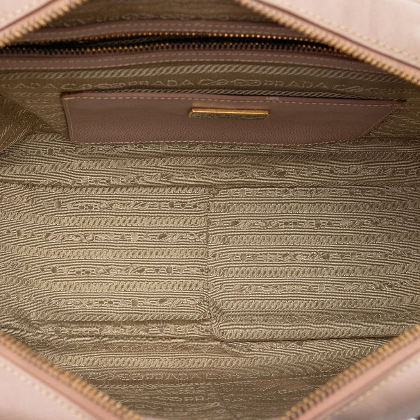 Prada Saffiano Lux Bauletto Satchel