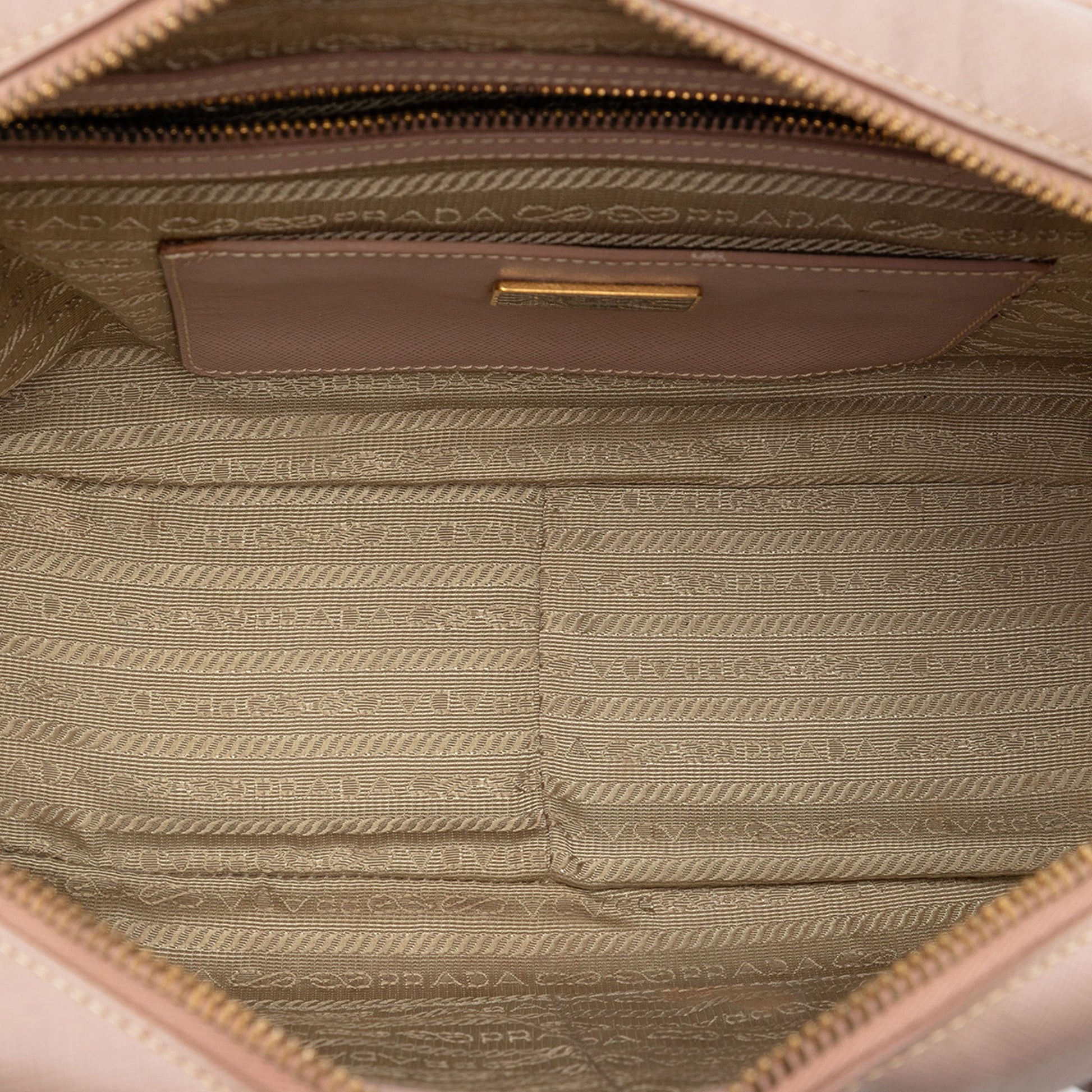 Prada Saffiano Lux Bauletto Satchel