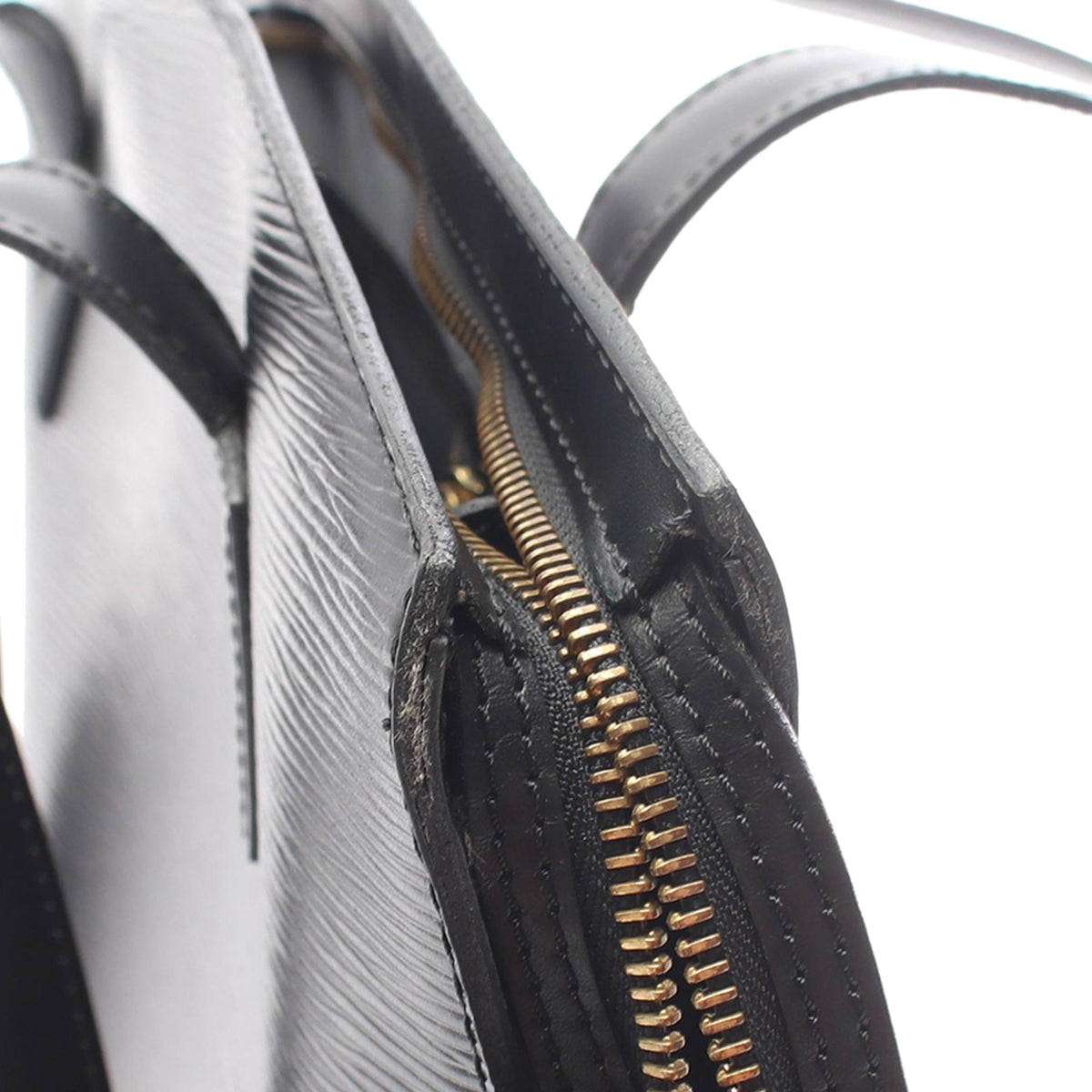 Louis Vuitton Epi Saint Jacques GM Long Strap — Black