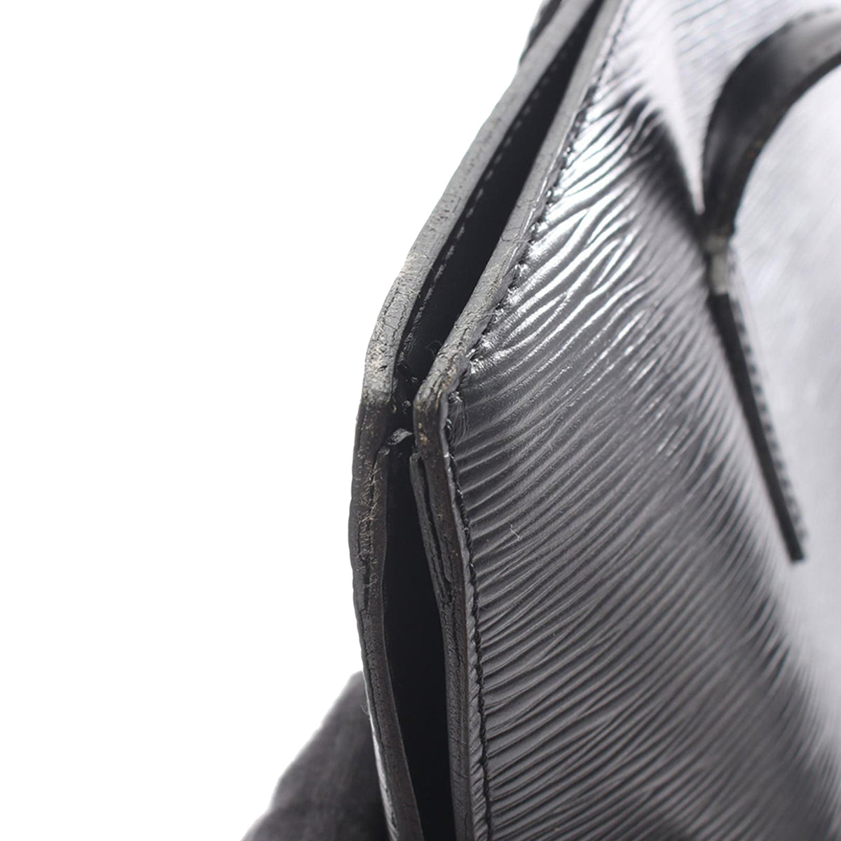 Louis Vuitton Epi Saint Jacques GM Long Strap — Black