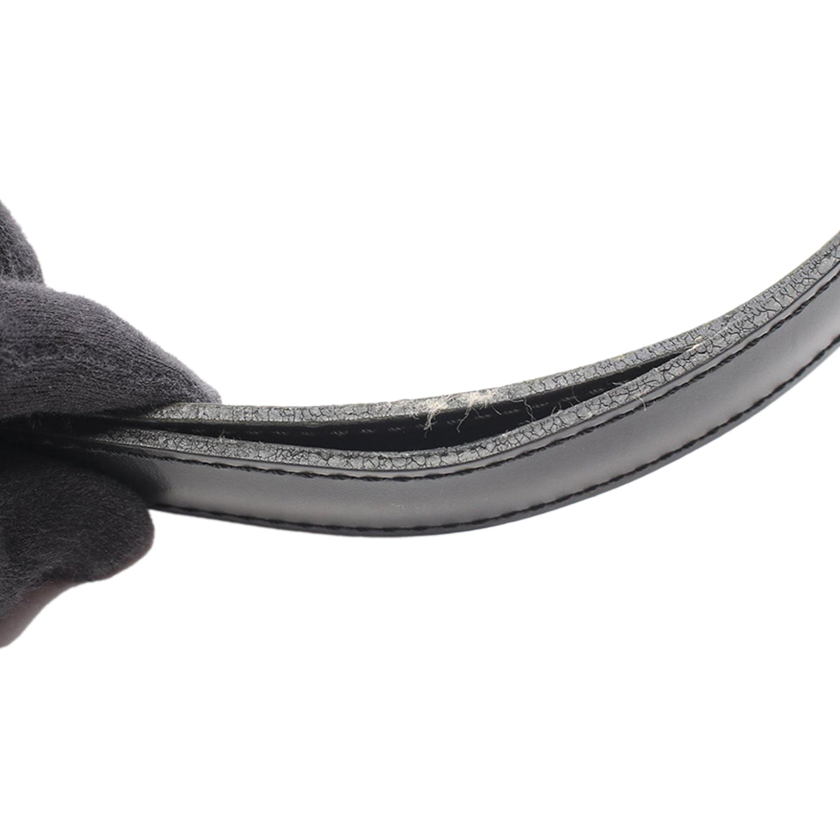 Louis Vuitton Epi Saint Jacques GM Long Strap — Black