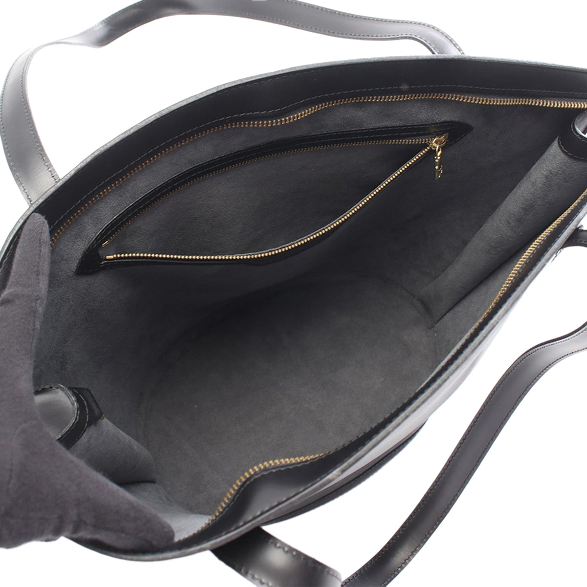 Louis Vuitton Epi Saint Jacques GM Long Strap — Black