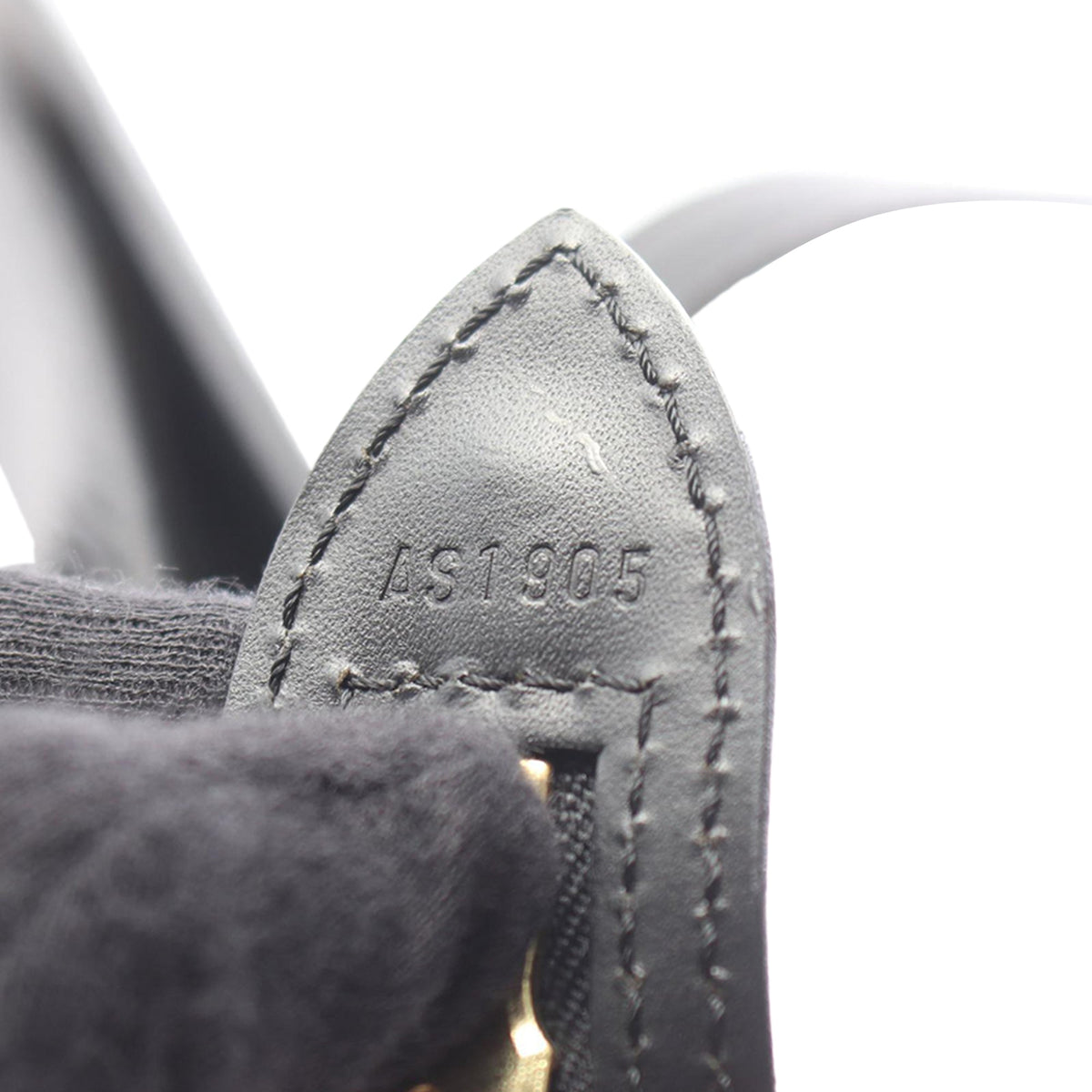 Louis Vuitton Epi Saint Jacques GM Long Strap — Black