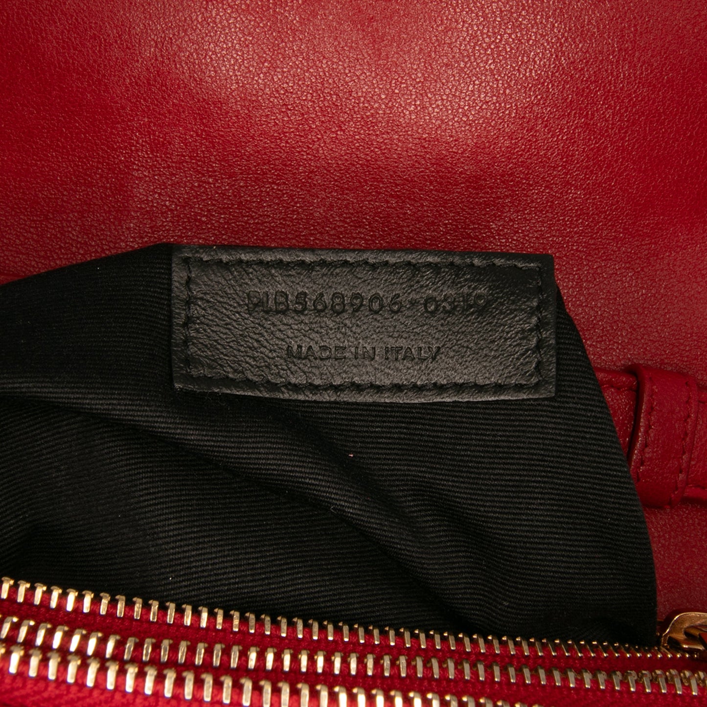 Saint Laurent Diamond Quilted Lambskin Angie Chain Bag