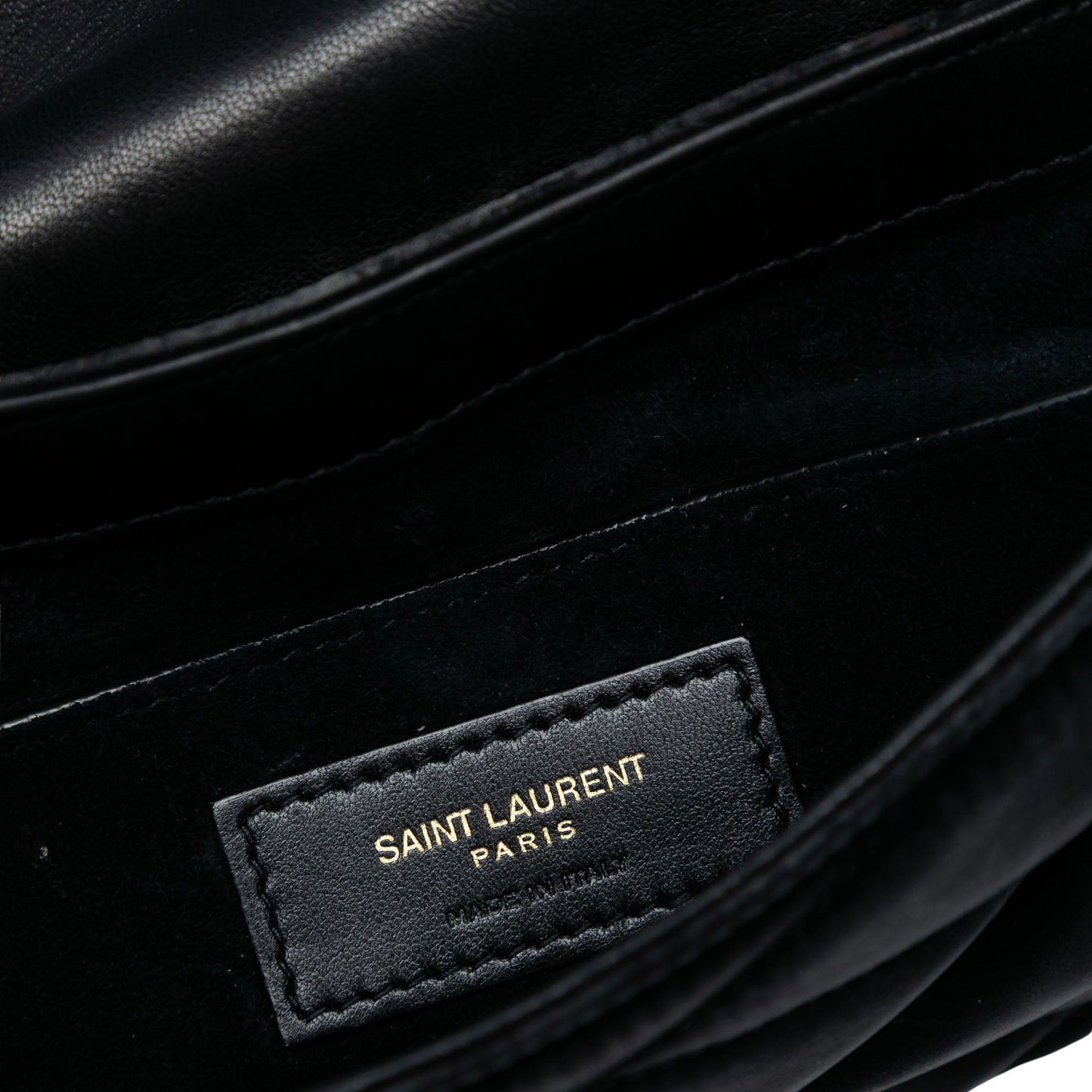 Saint Laurent Quilted Satin Le 57 Shoulder Bag