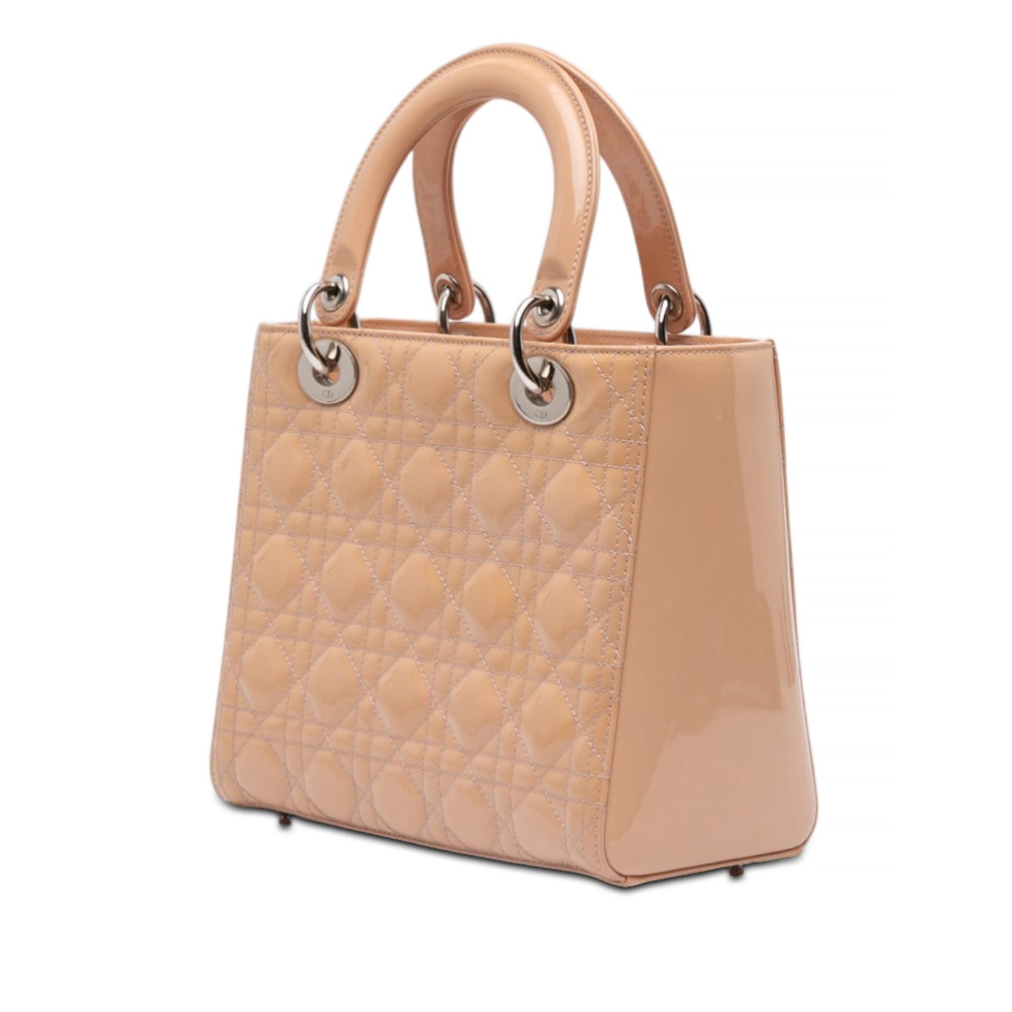 Dior Medium Patent Cannage Lady Dior