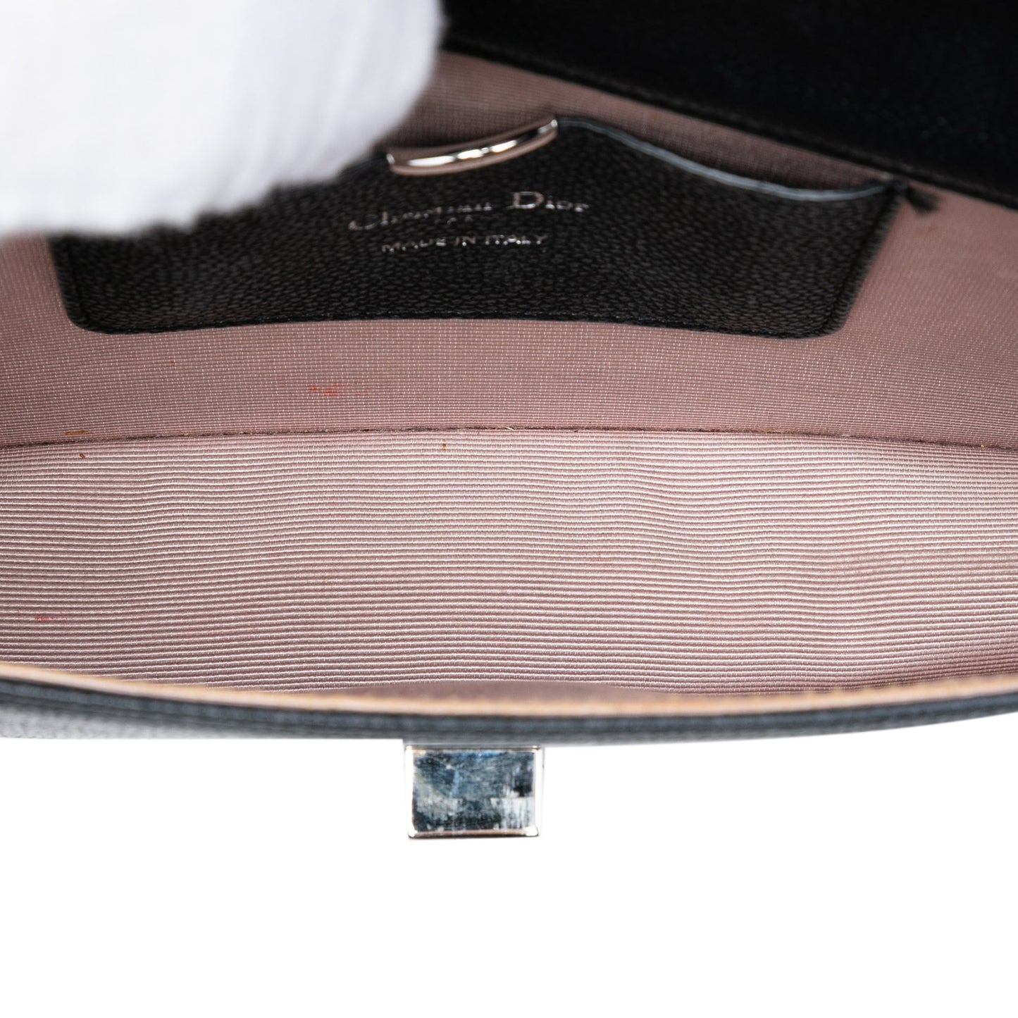 Dior Grained Calfskin Diorama Pochette Clutch