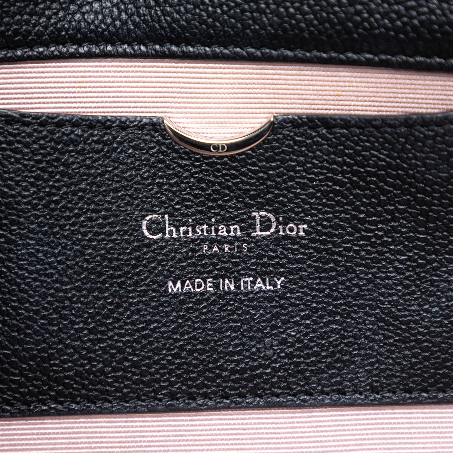 Dior Grained Calfskin Diorama Pochette Clutch