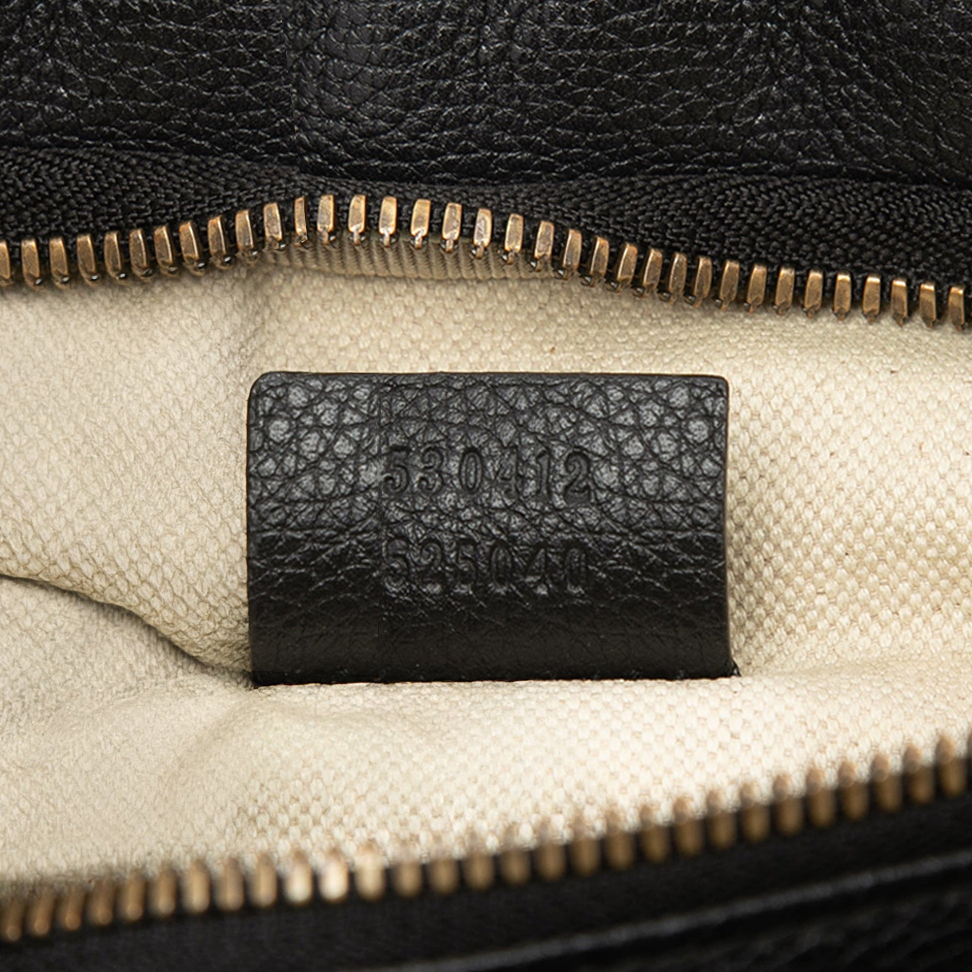 Gucci Grained Calfskin Web Logo Belt Bag