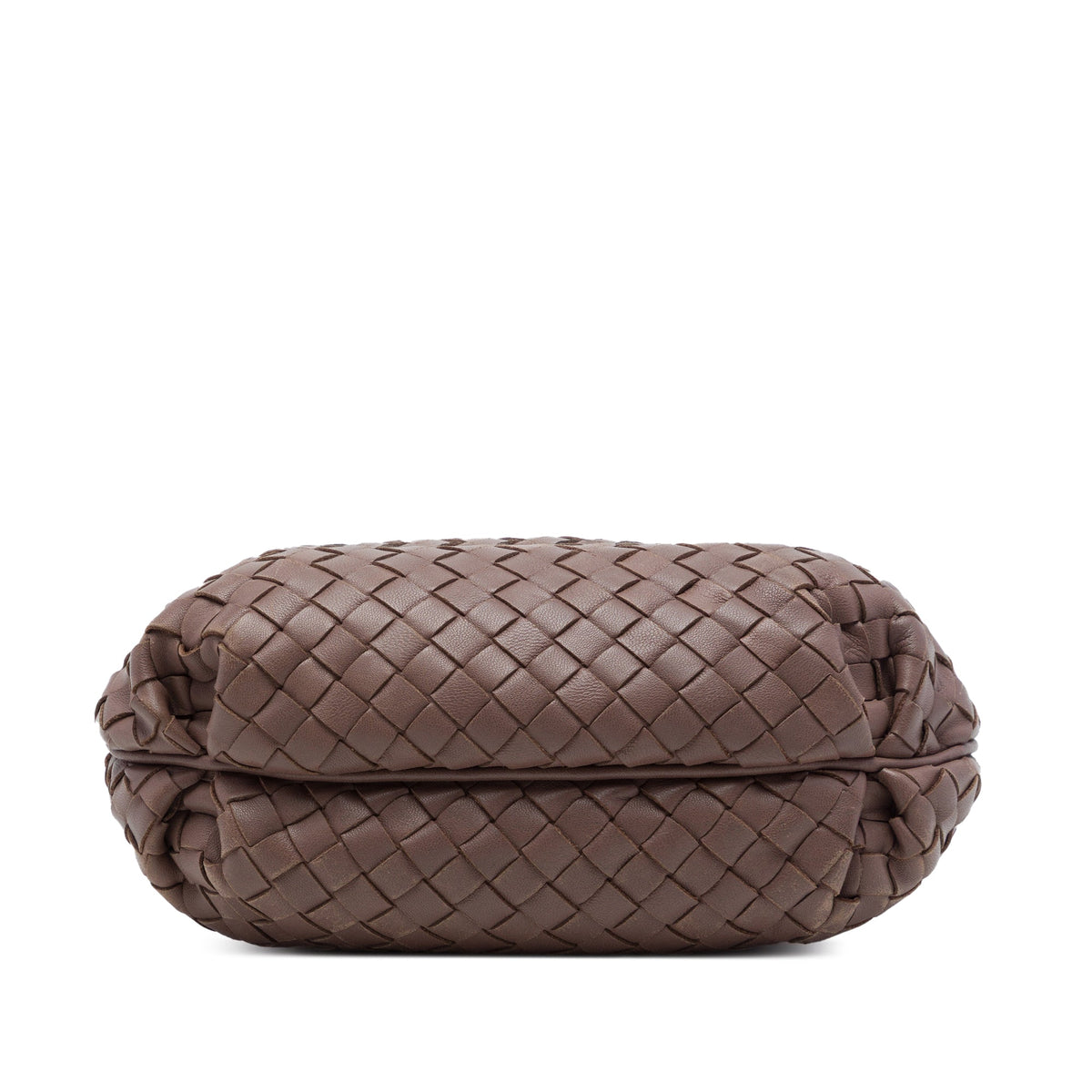 Bottega Veneta Nappa Intrecciato Crossbody — Brown