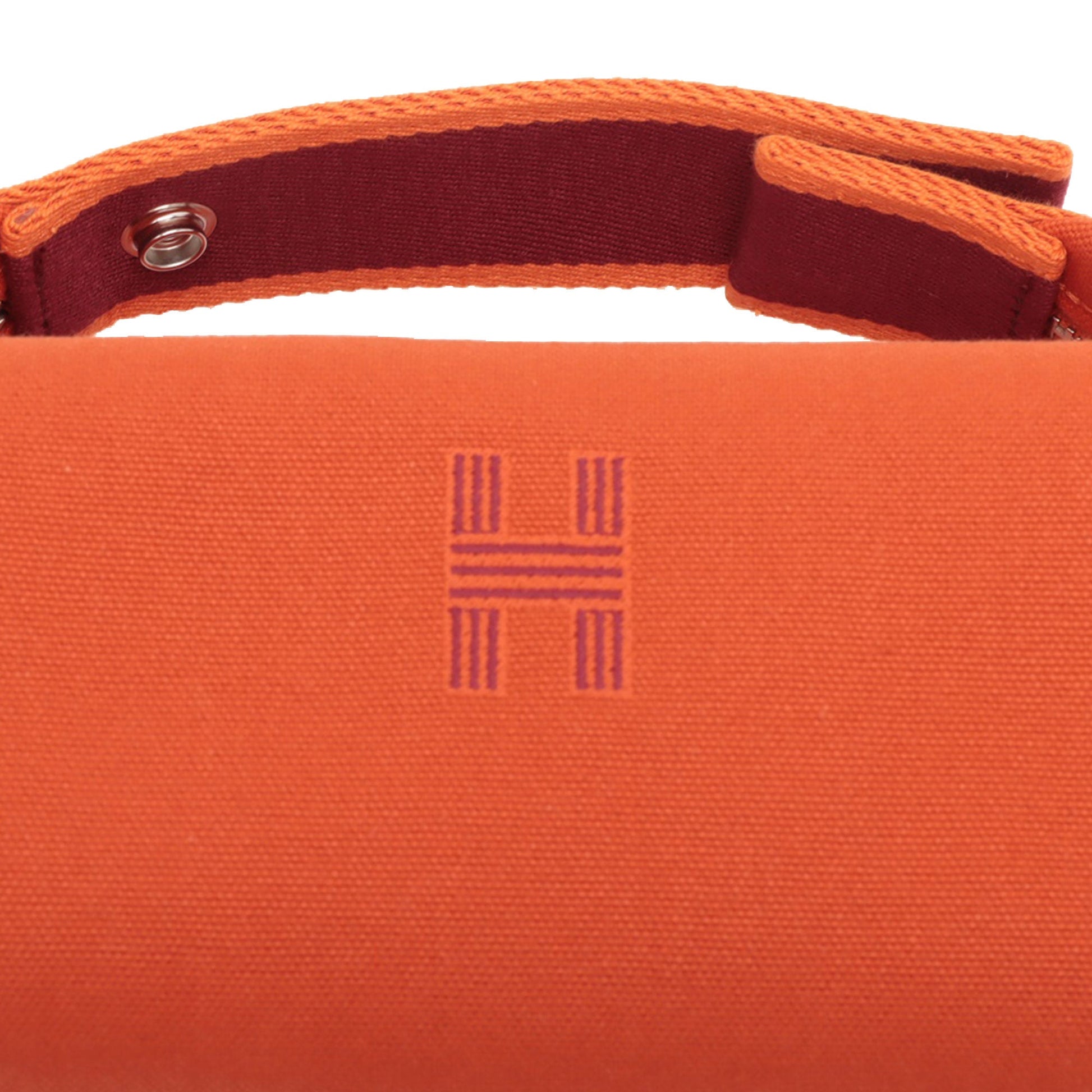 Hermès Small Toile Bride A Brac Case