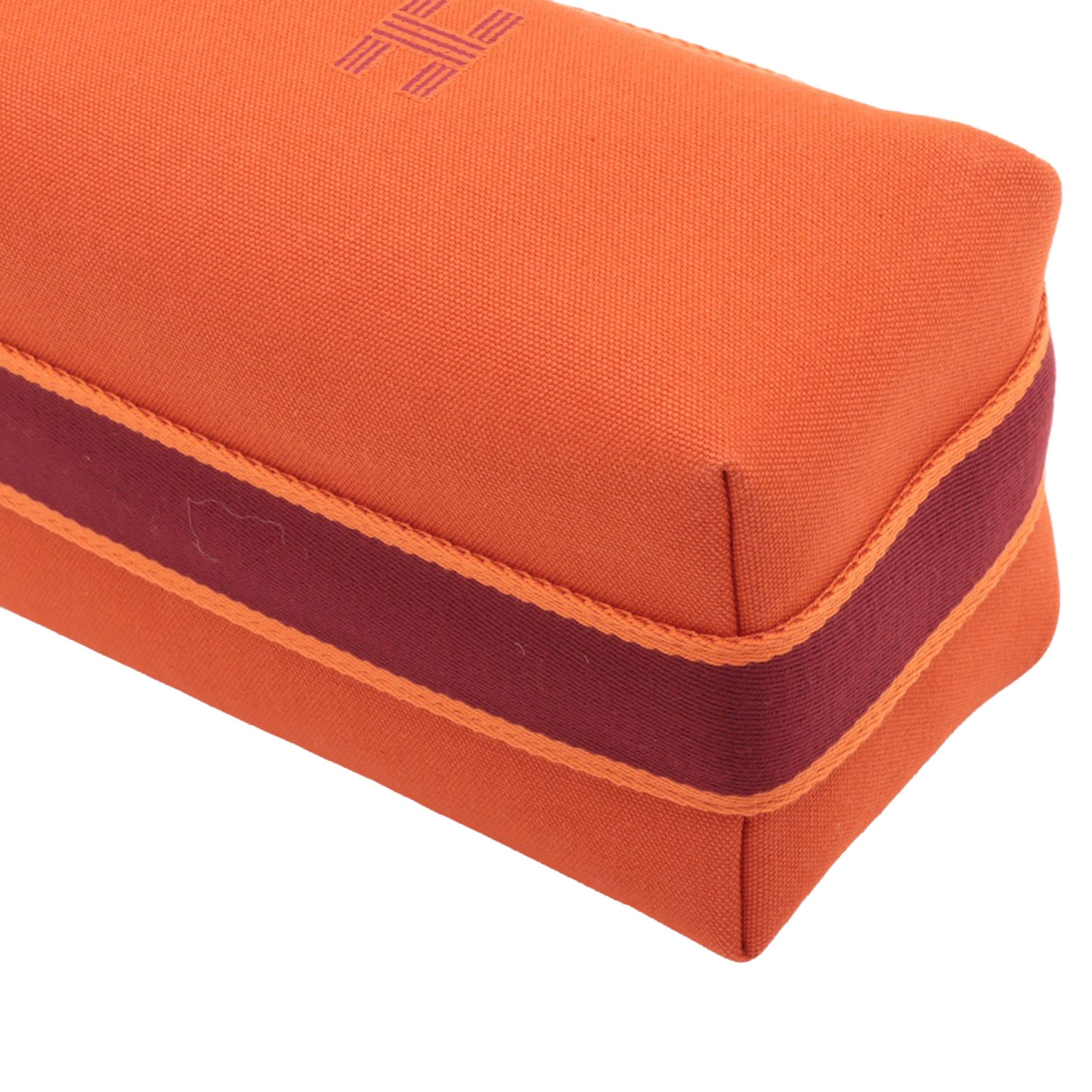 Hermès Small Toile Bride A Brac Case