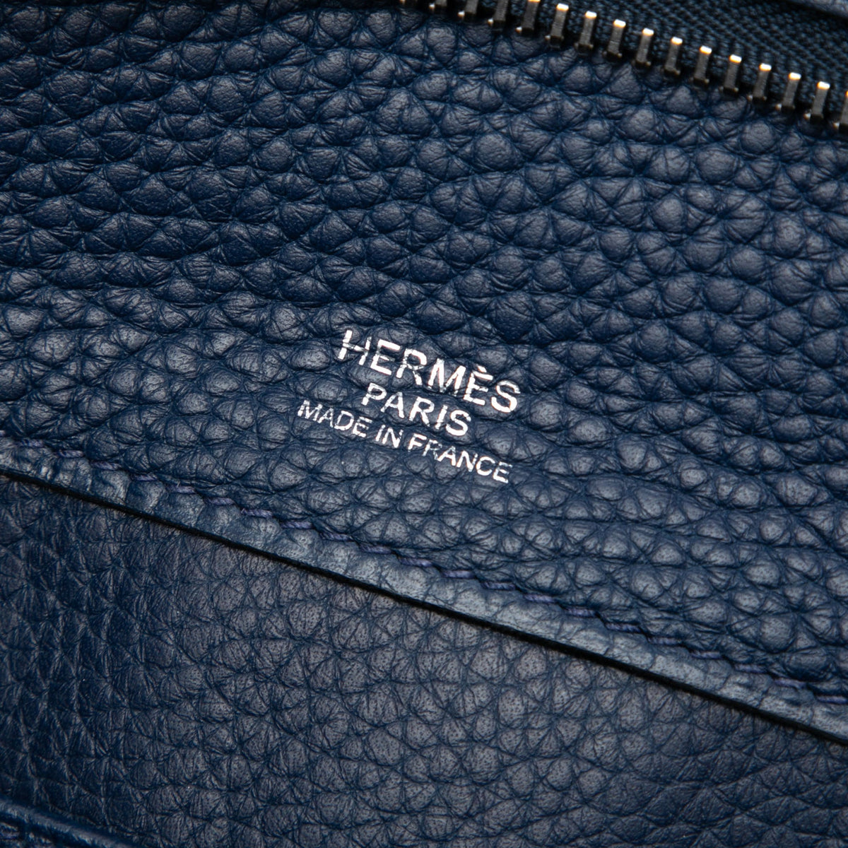 Hermès Clemence Atlas 35 — Blue