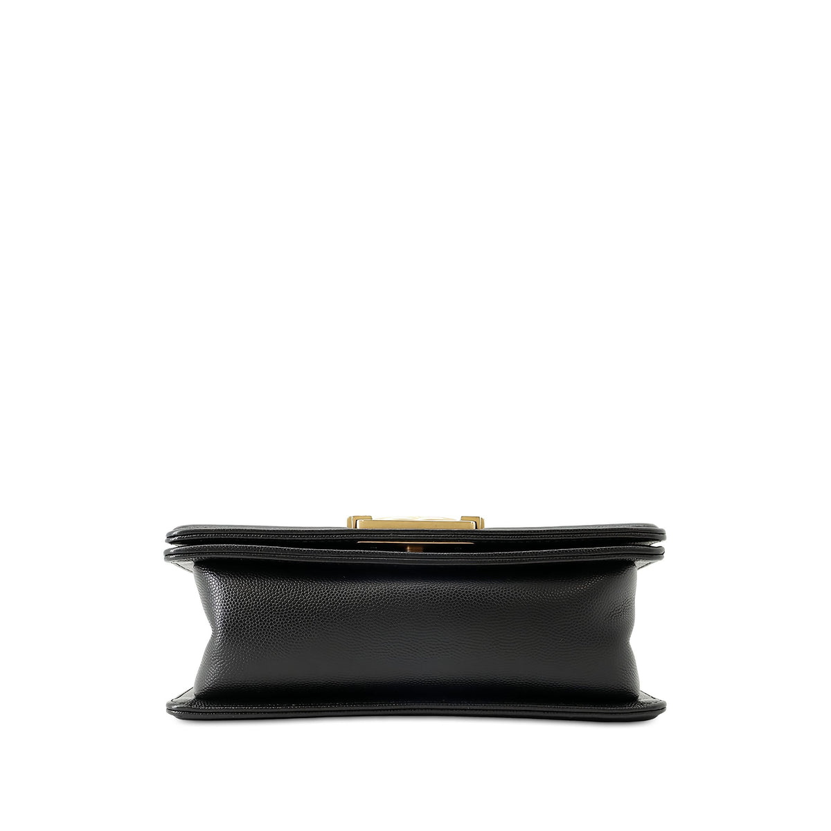 Chanel Small Quilted Caviar Boy Flap — Black