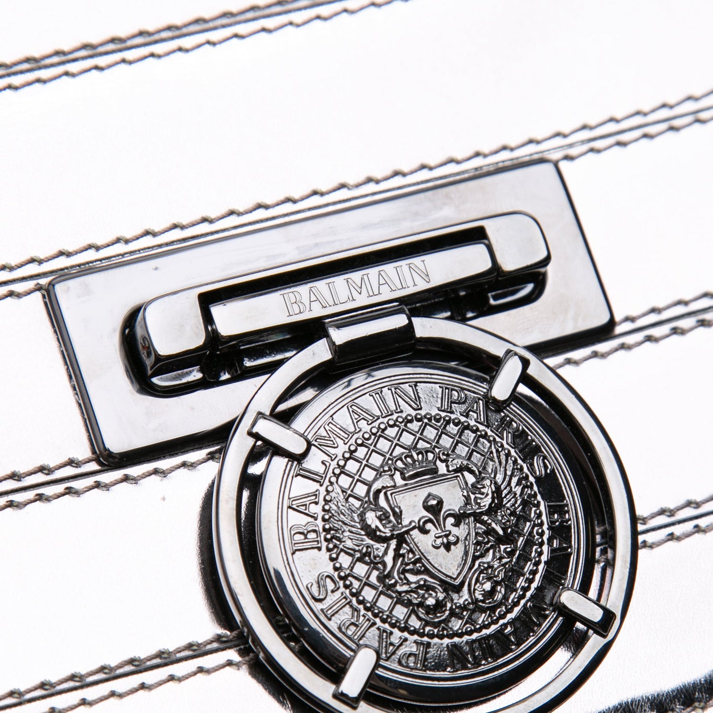 Balmain Patent Mariniere Flap