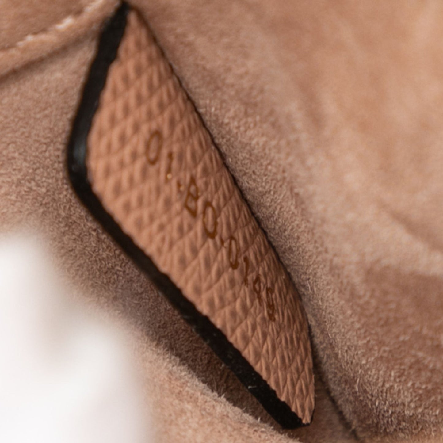 Mini Grained Calfskin Saddle Bag