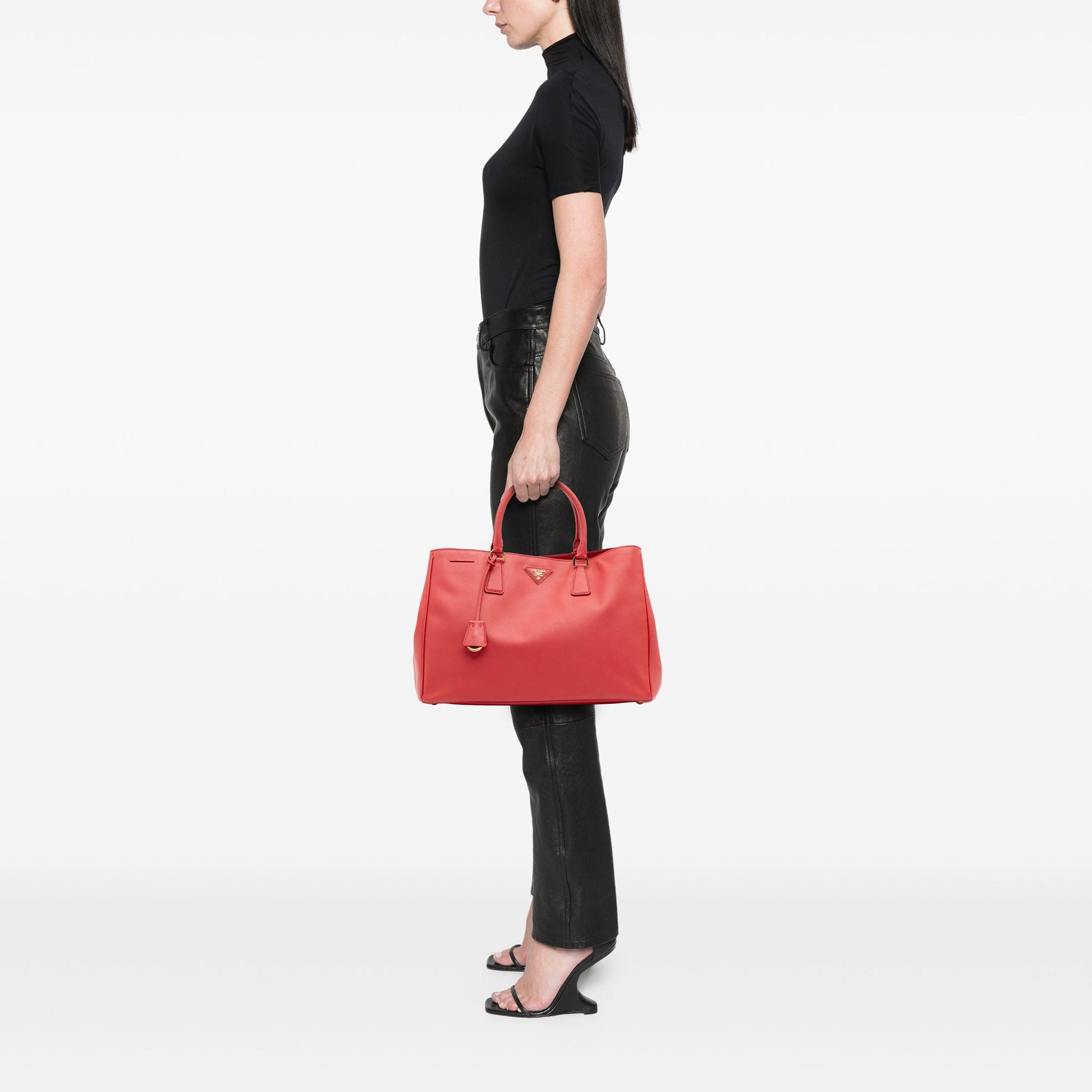 Prada Large Saffiano Lux Galleria Tote