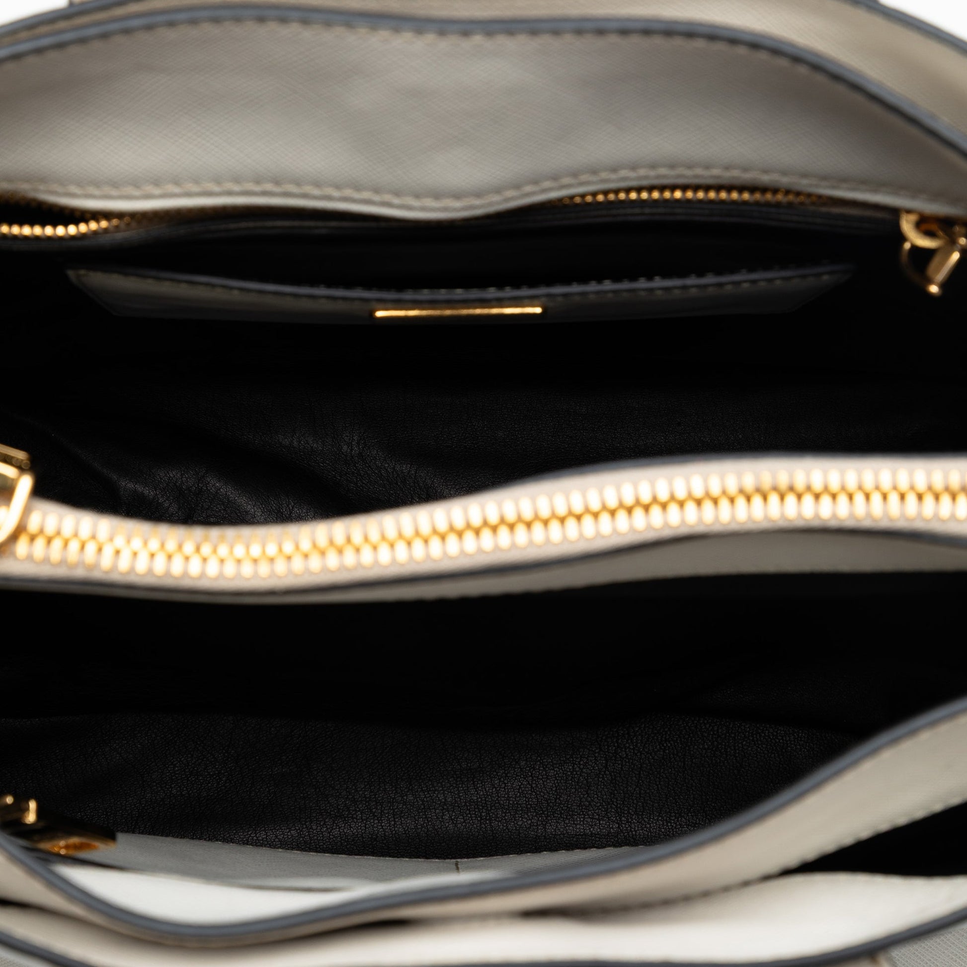 Prada Saffiano Soft Triple Pocket Tote