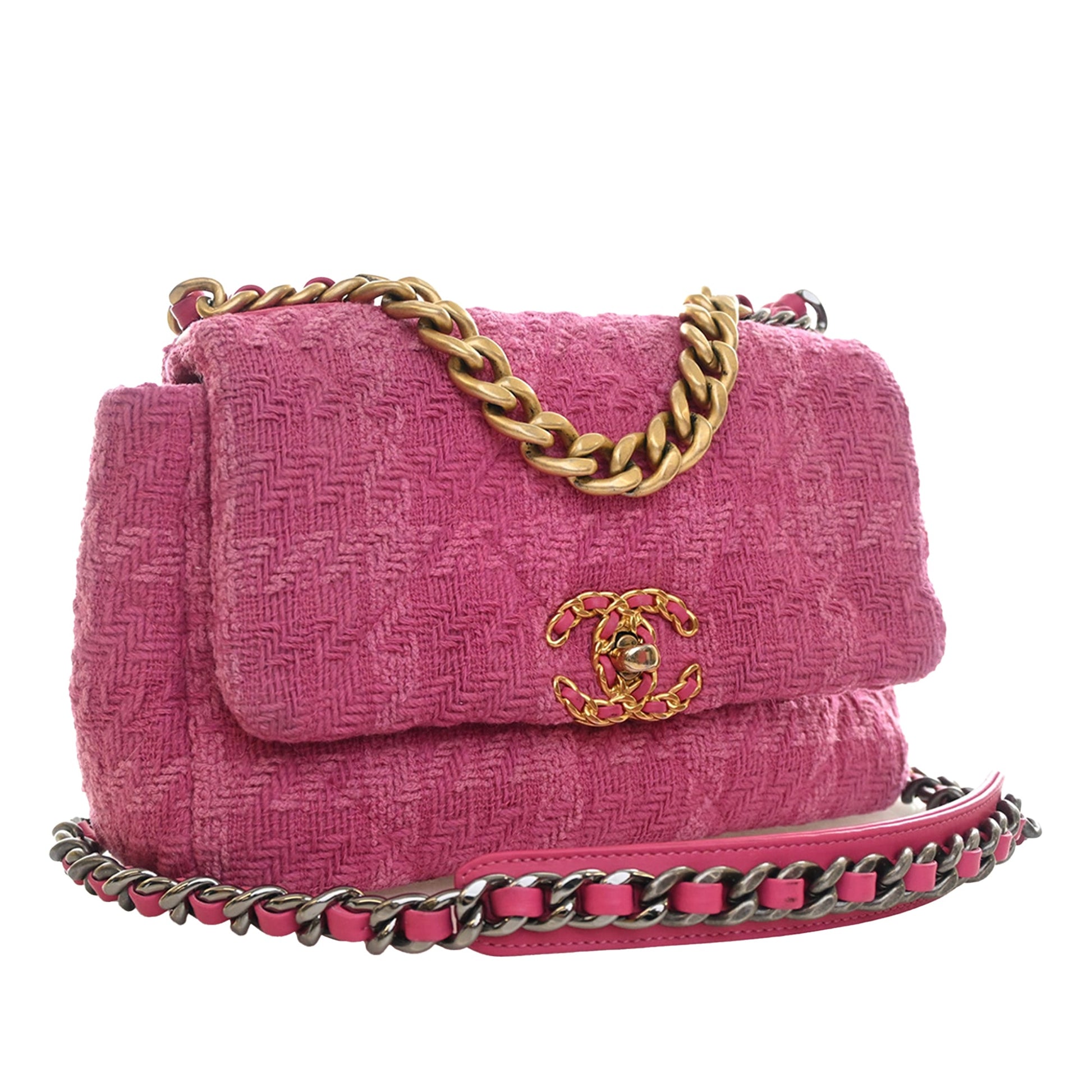 Chanel Medium Tweed 19 Flap