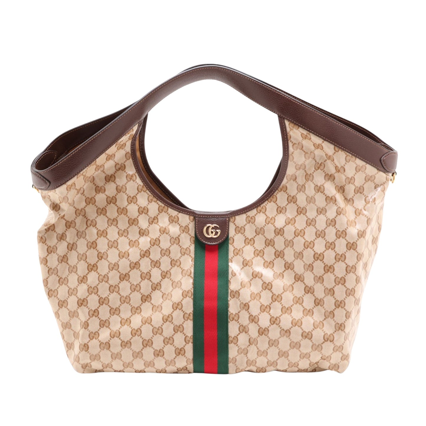 Gucci Large GG Crystal Web Giglio Tote
