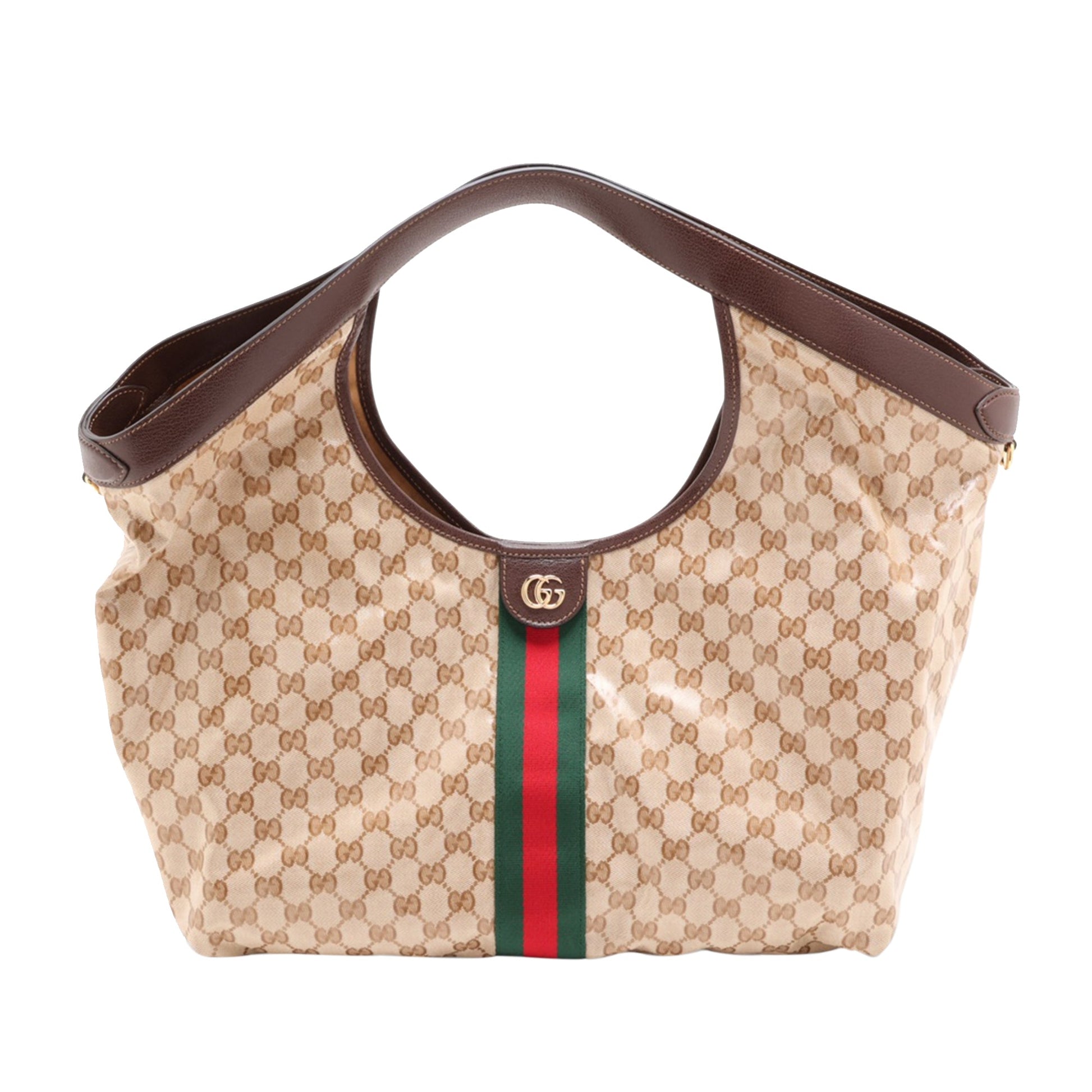 Gucci Large GG Crystal Web Giglio Tote