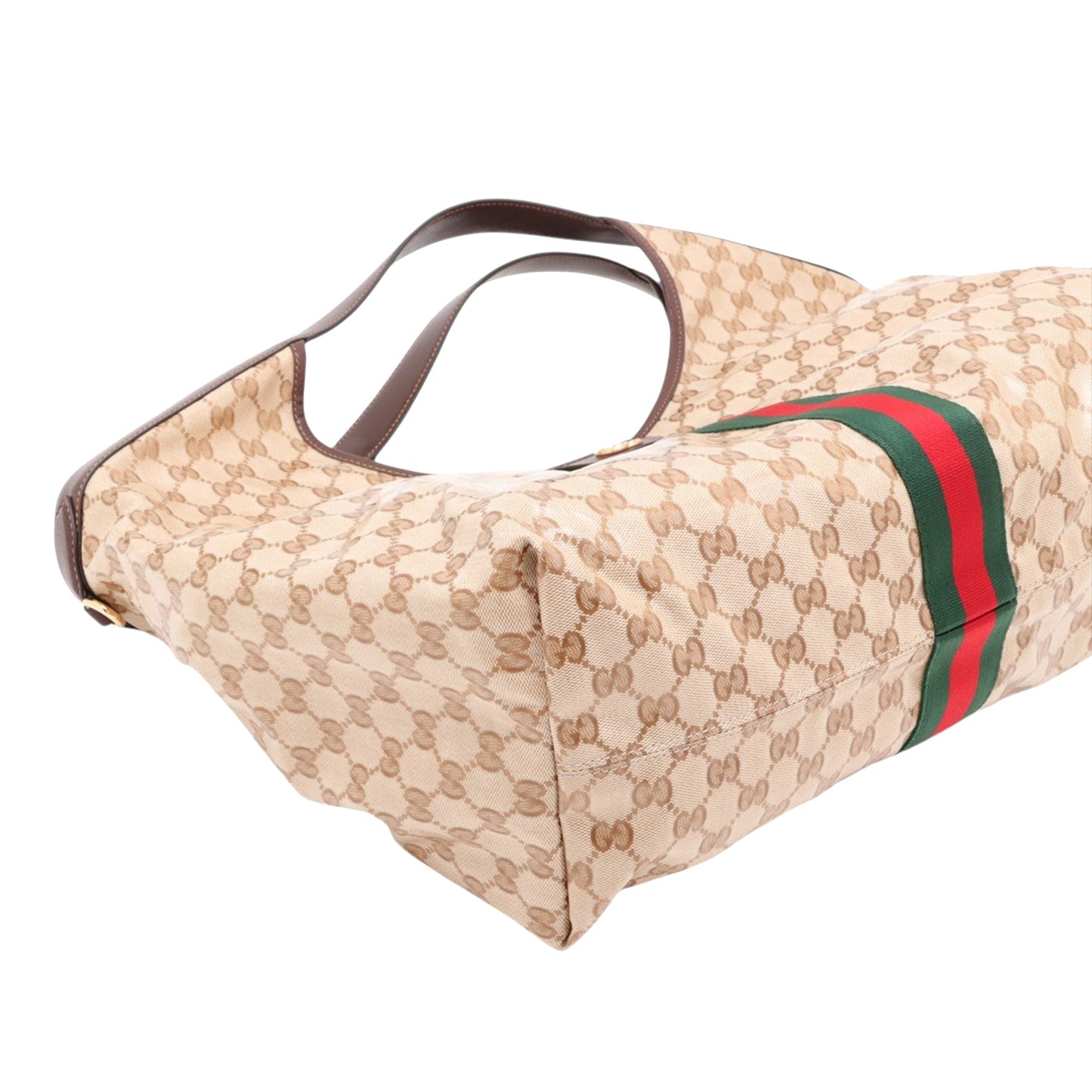 Gucci Large GG Crystal Web Giglio Tote