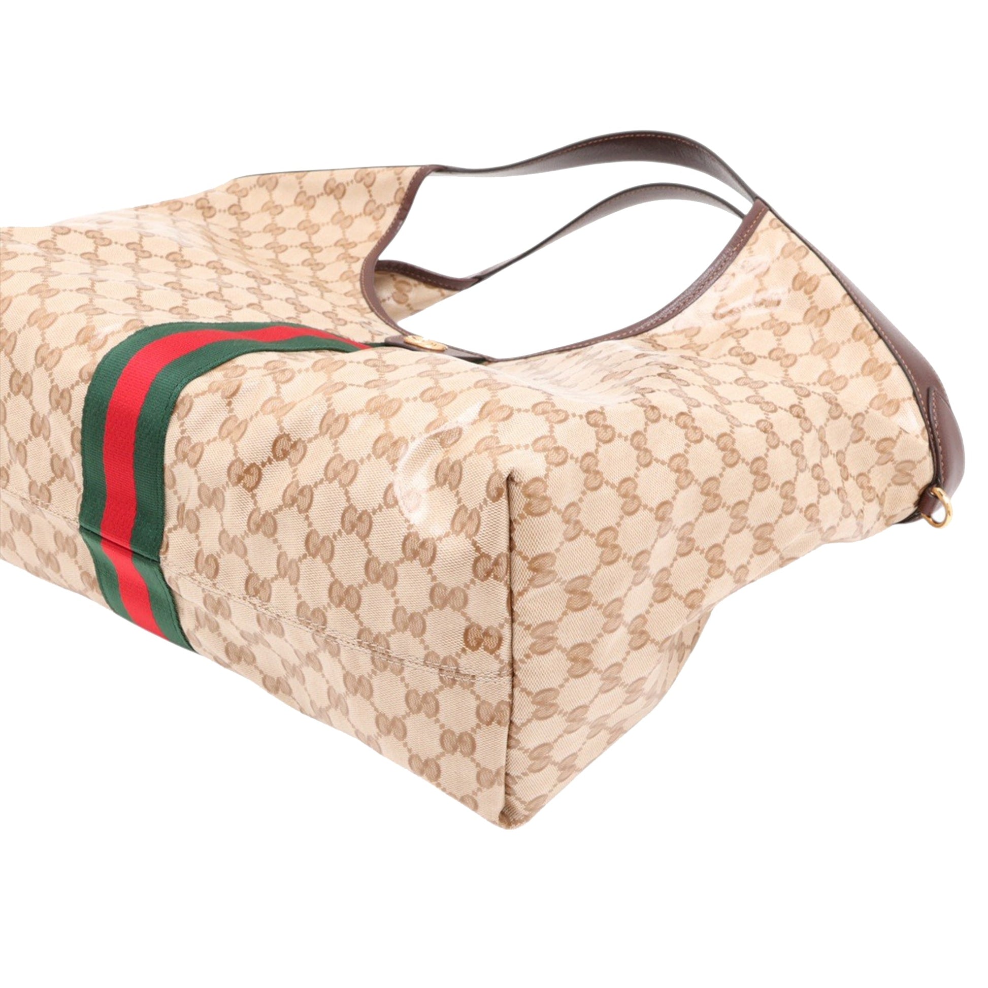 Gucci Large GG Crystal Web Giglio Tote