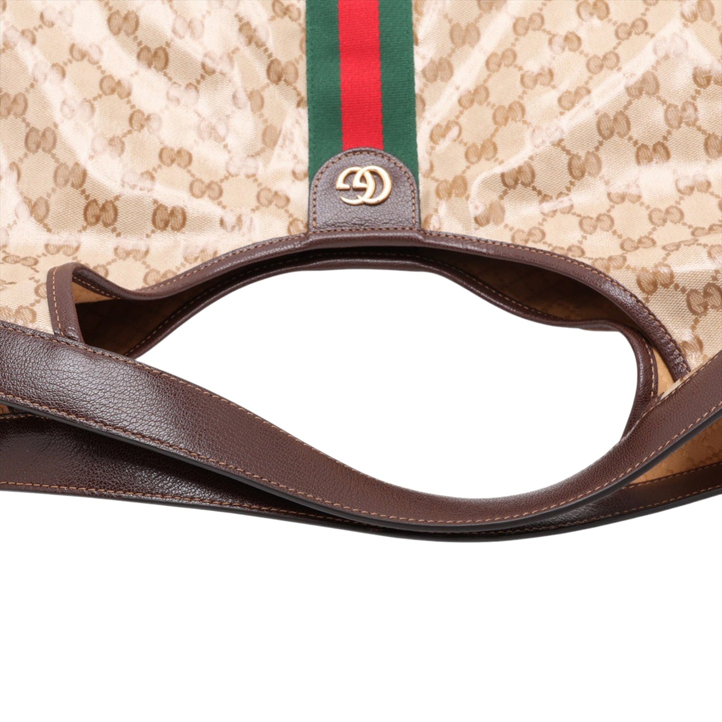 Gucci Large GG Crystal Web Giglio Tote