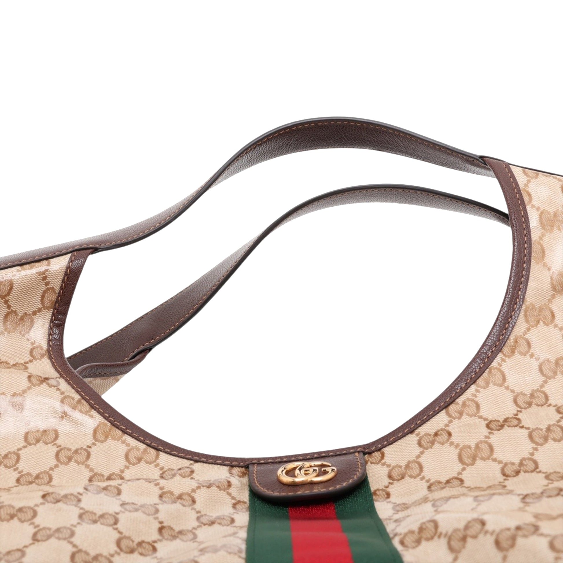 Gucci Large GG Crystal Web Giglio Tote