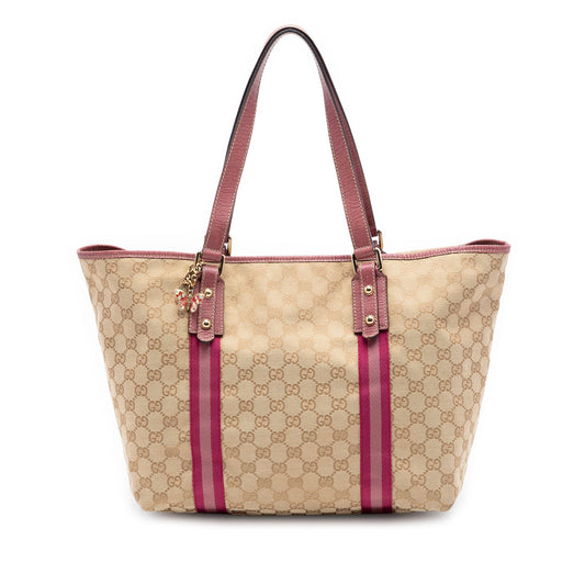 Gucci Large GG Canvas Jolicoeur Tote
