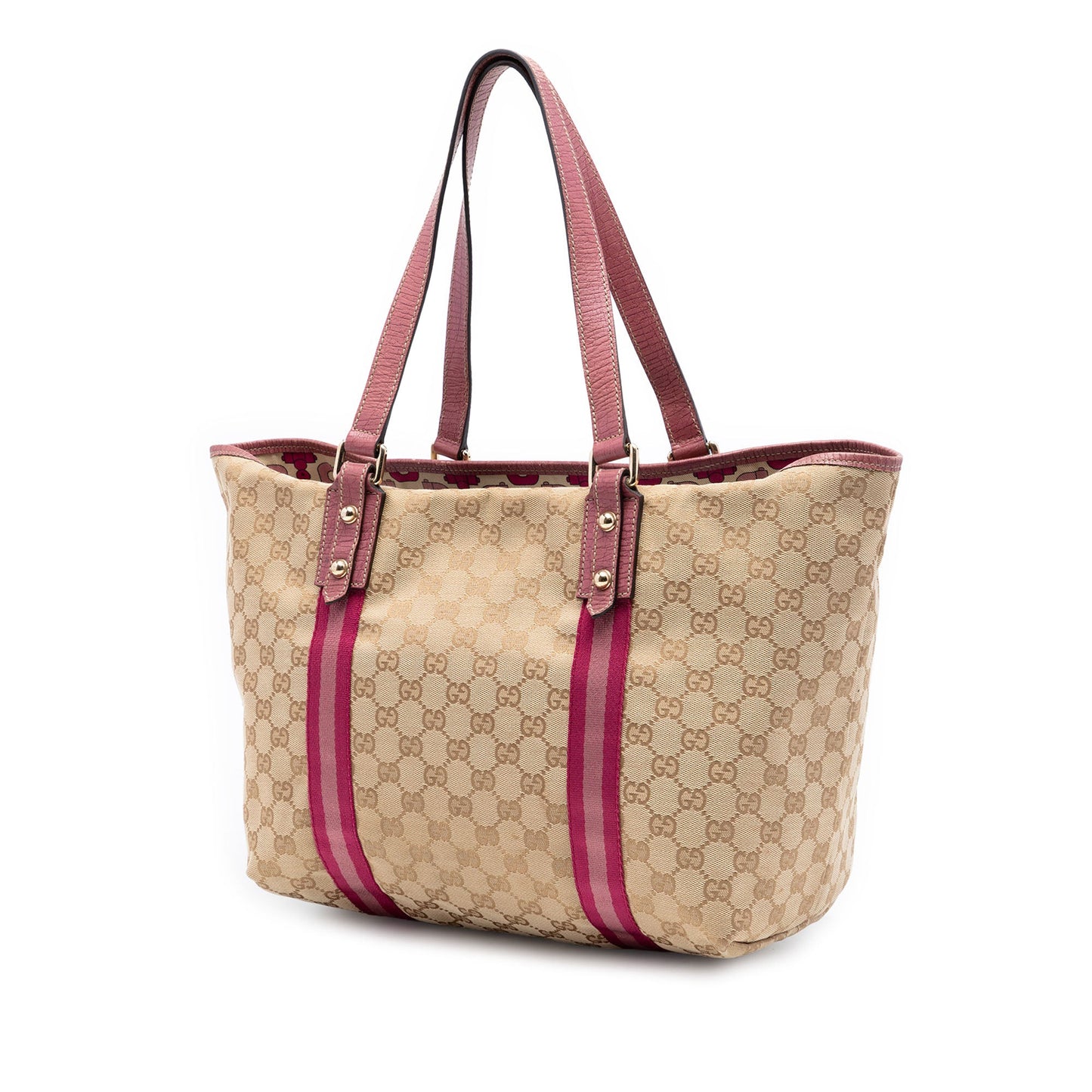 Gucci Large GG Canvas Jolicoeur Tote