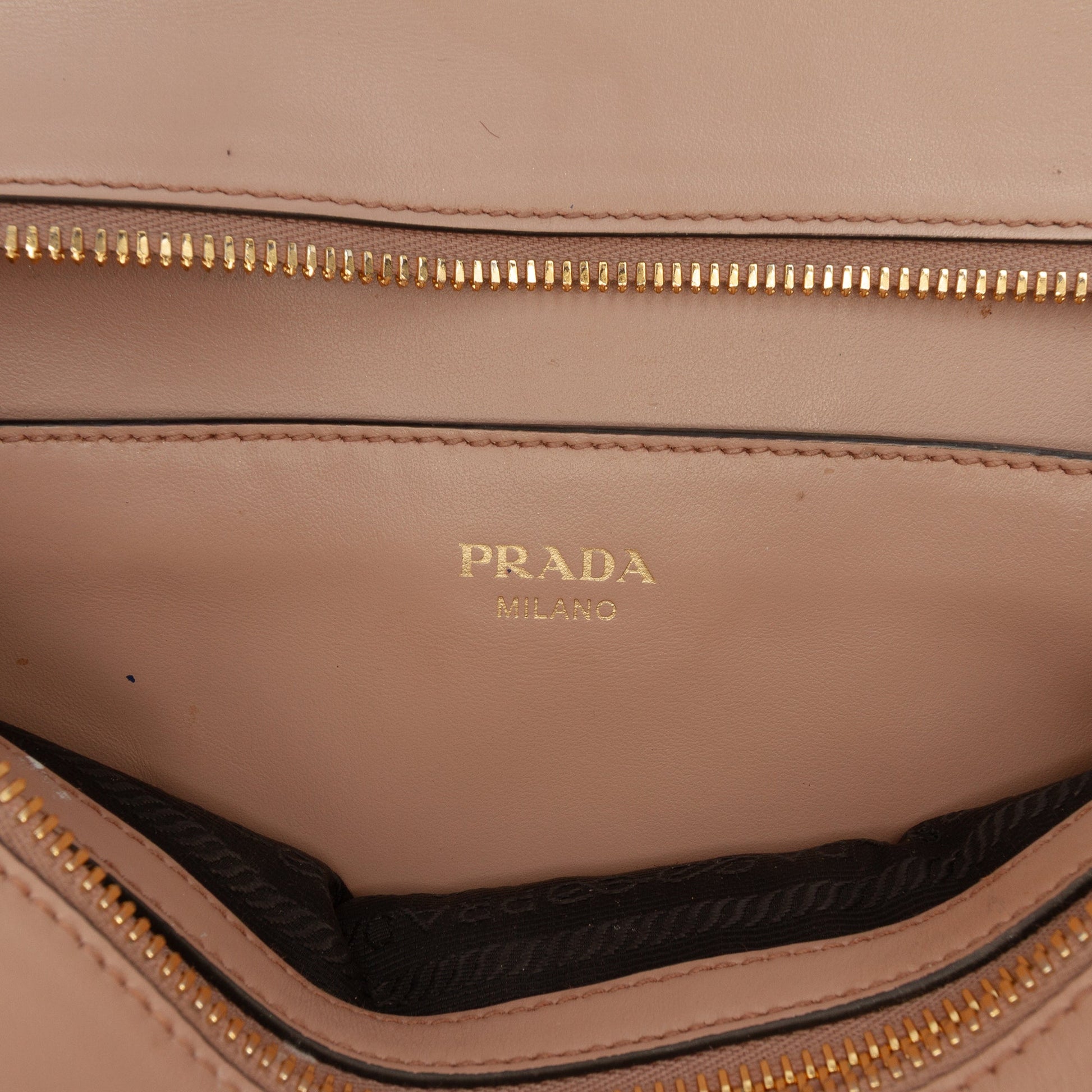 Soft Calf Trimmed Saffiano Lux Zip Convertible Tote