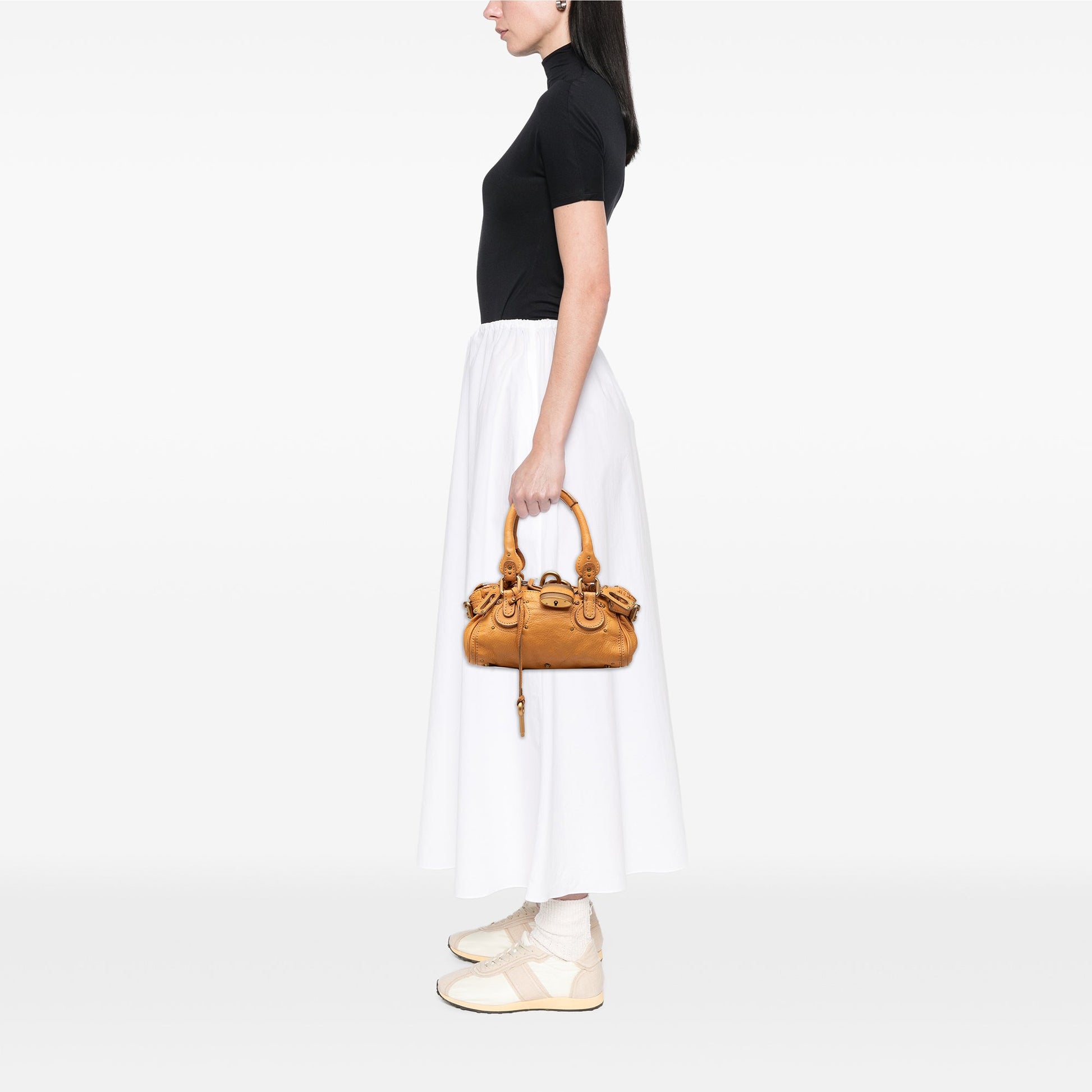 Chloé Mini Leather Paddington Handbag
