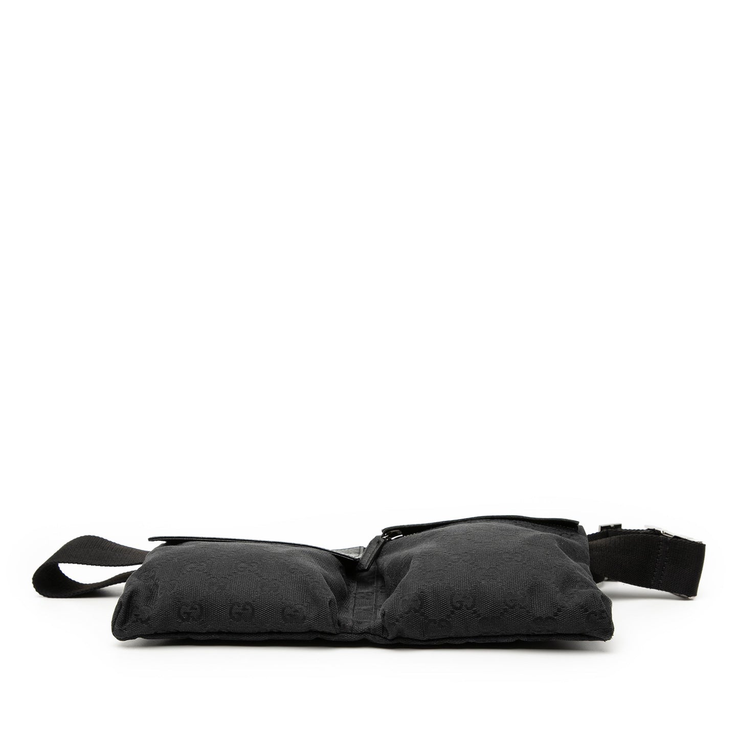 Gucci GG Canvas Double Pocket Belt Bag