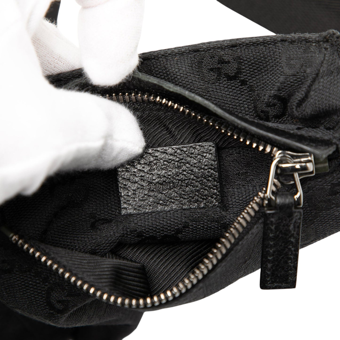 Gucci GG Canvas Double Pocket Belt Bag
