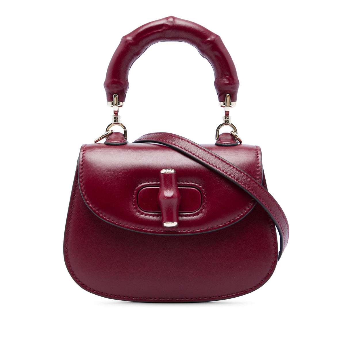 Gucci Mini Calfskin Bamboo Night