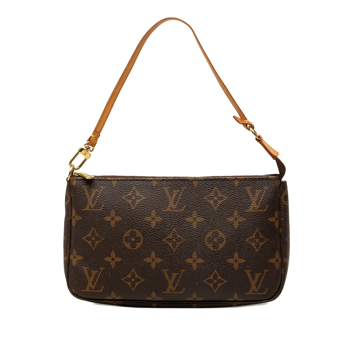 Louis Vuitton Monogram Pochette Accessoires — Brown