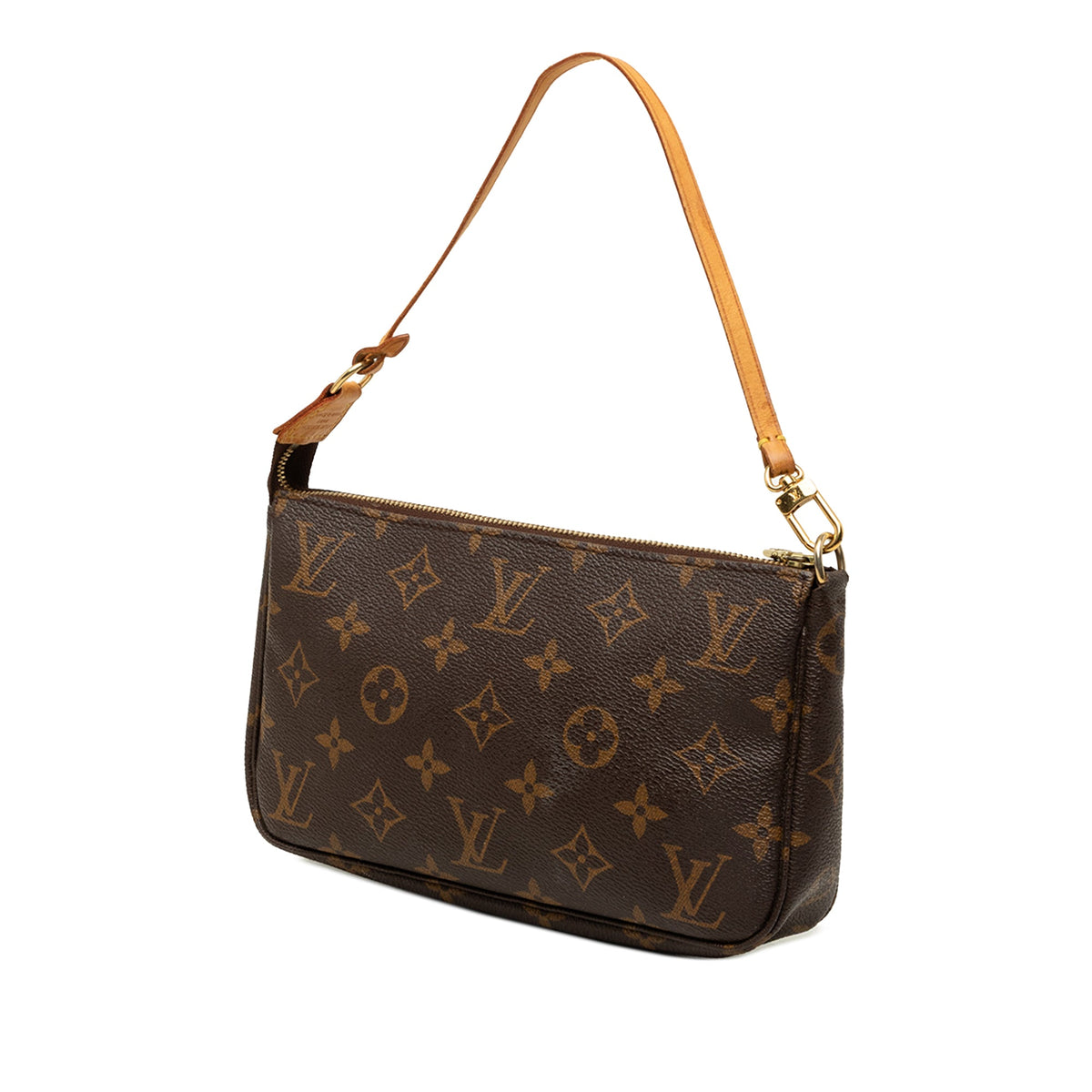 Louis Vuitton Monogram Pochette Accessoires — Brown