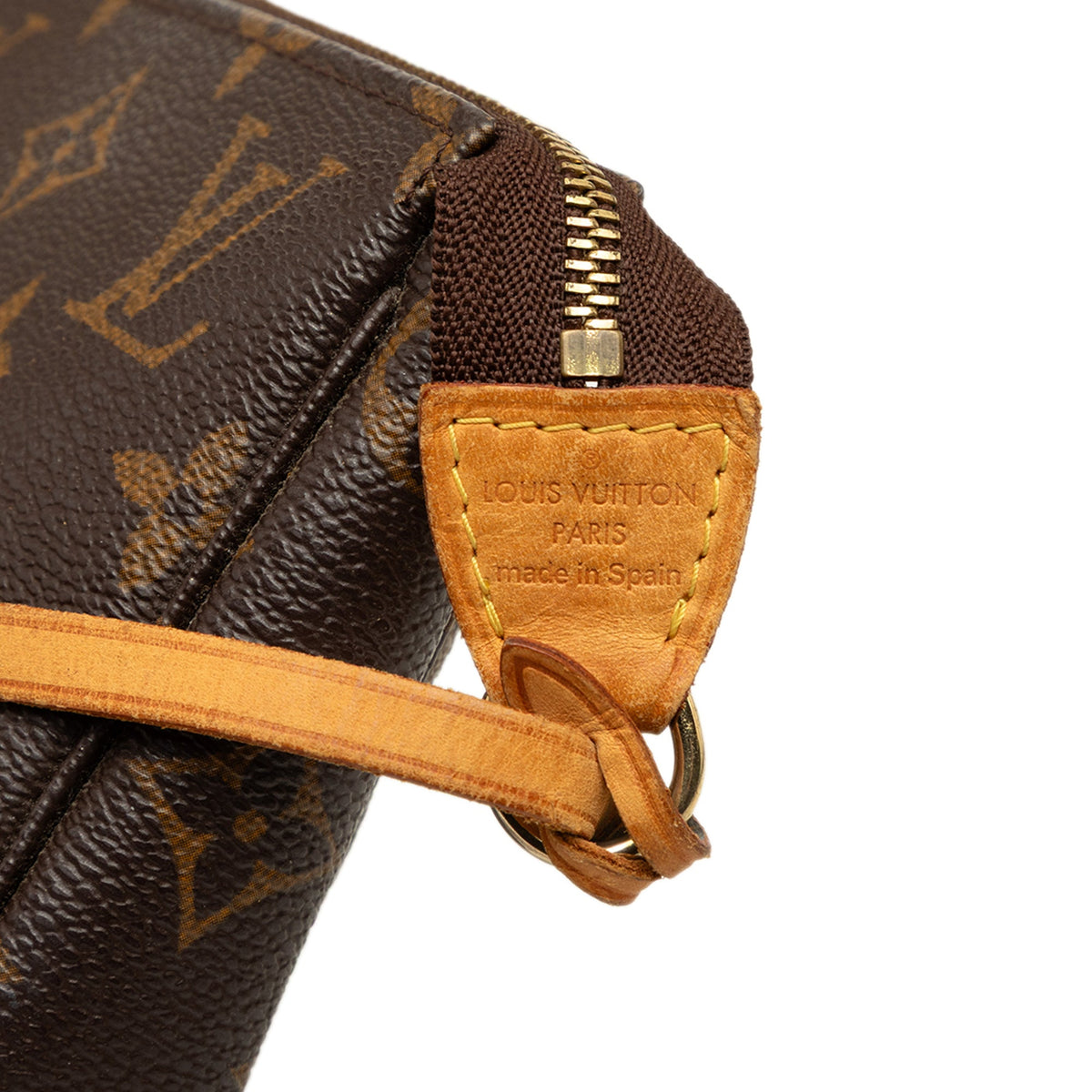 Louis Vuitton Monogram Pochette Accessoires — Brown