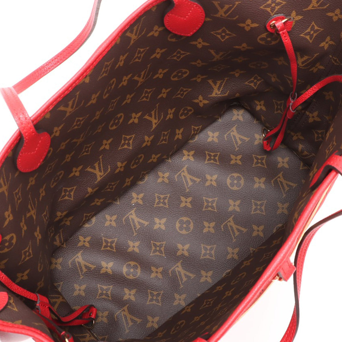 Louis Vuitton Monogram Neverfull Bandouliere Inside Out MM