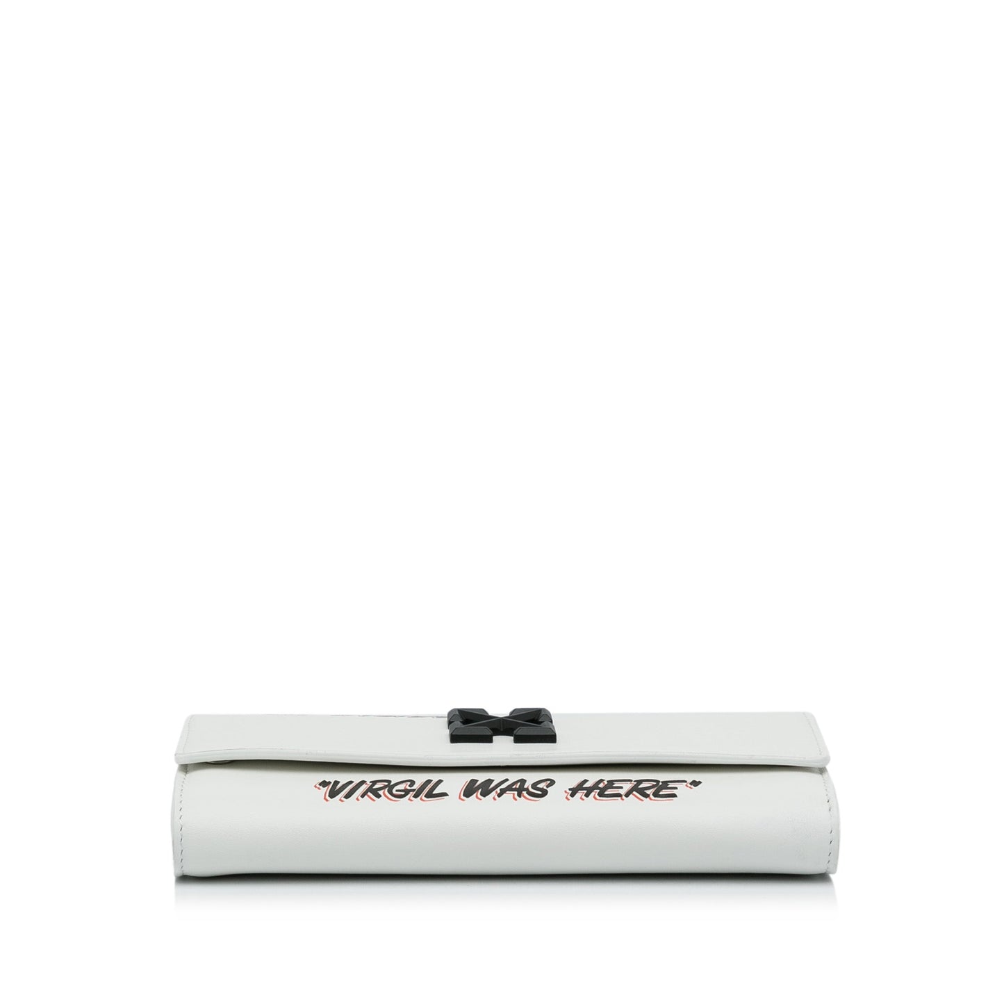 Off-White Jitney Quote Wallet on Chain