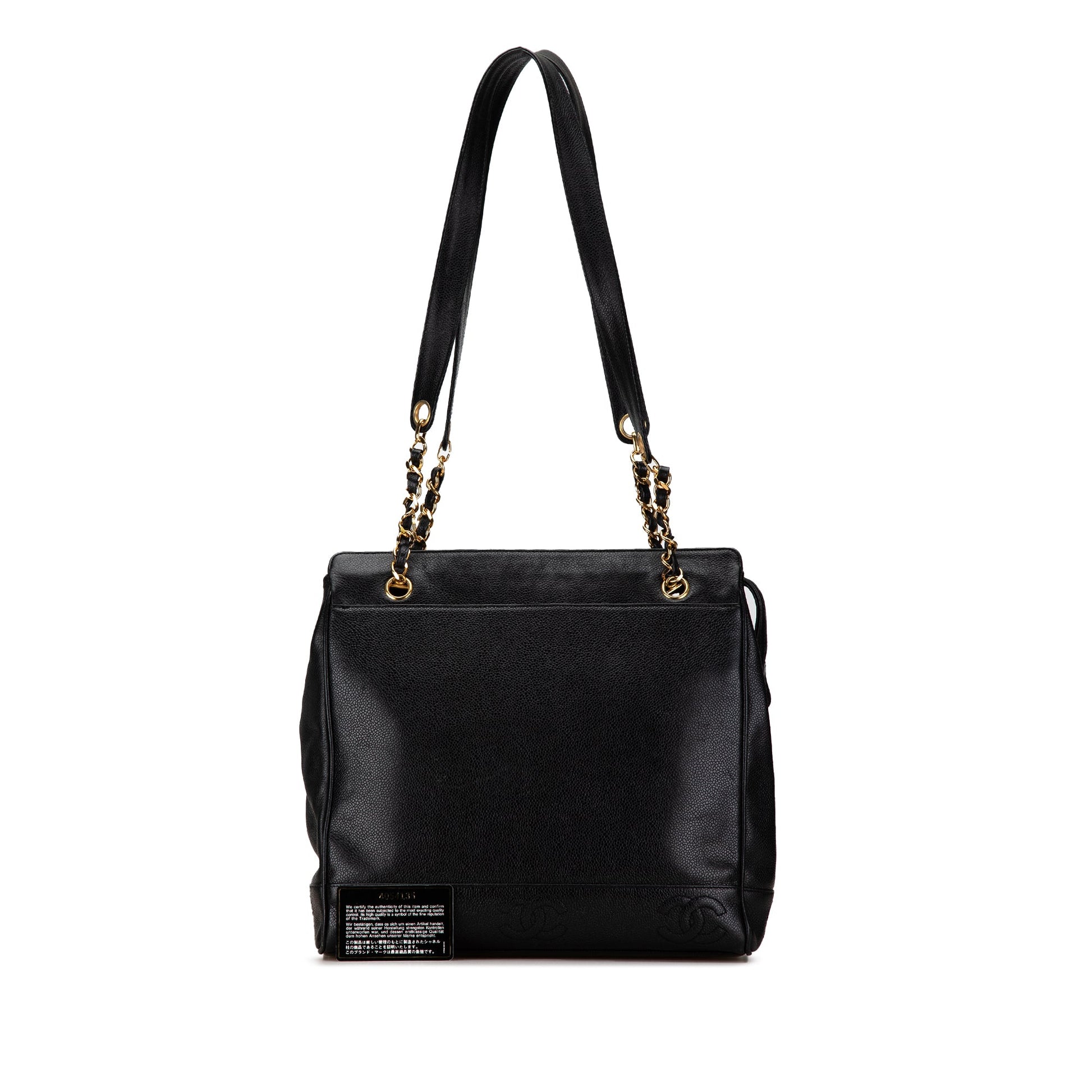 Chanel Triple CC Caviar Shoulder Bag