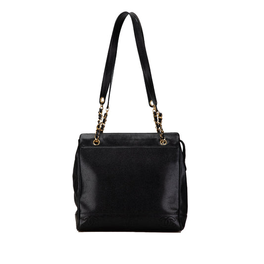 Chanel Triple CC Caviar Shoulder Bag