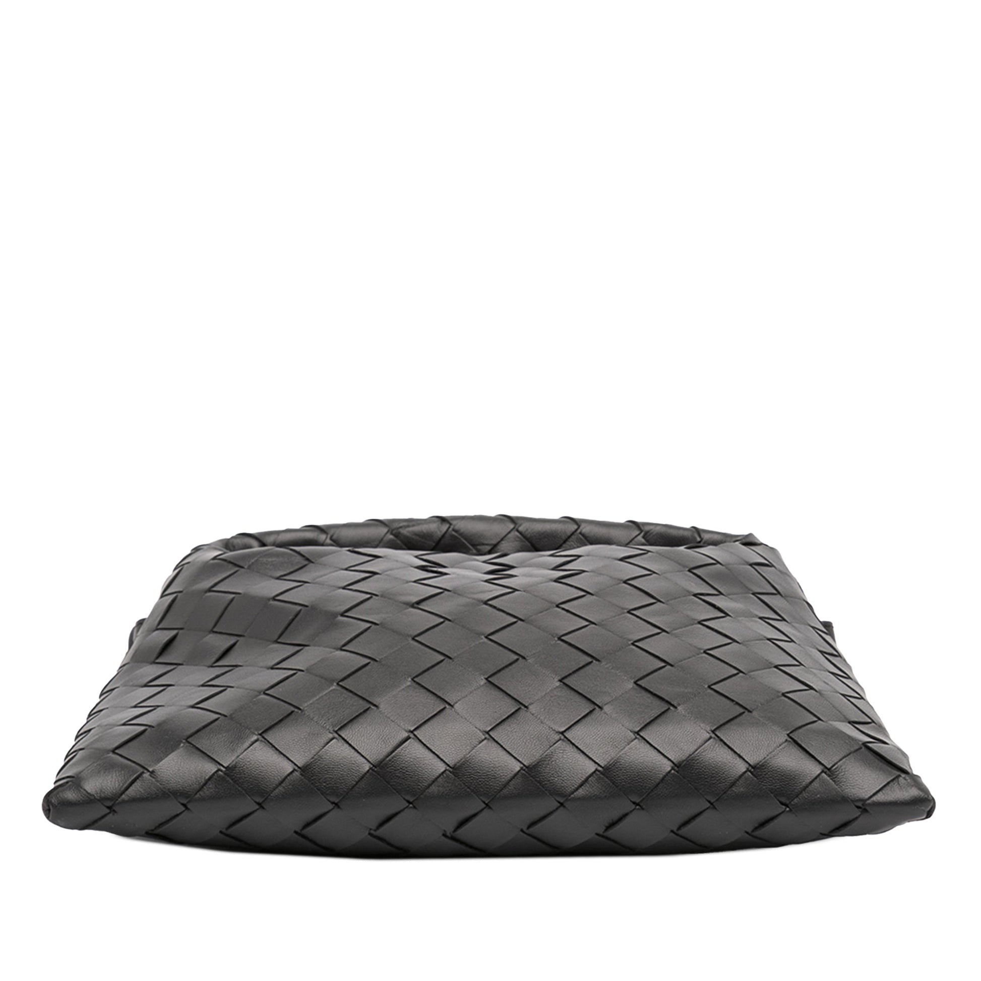 Bottega Veneta Mini Calfskin Intrecciato Hop Satchel